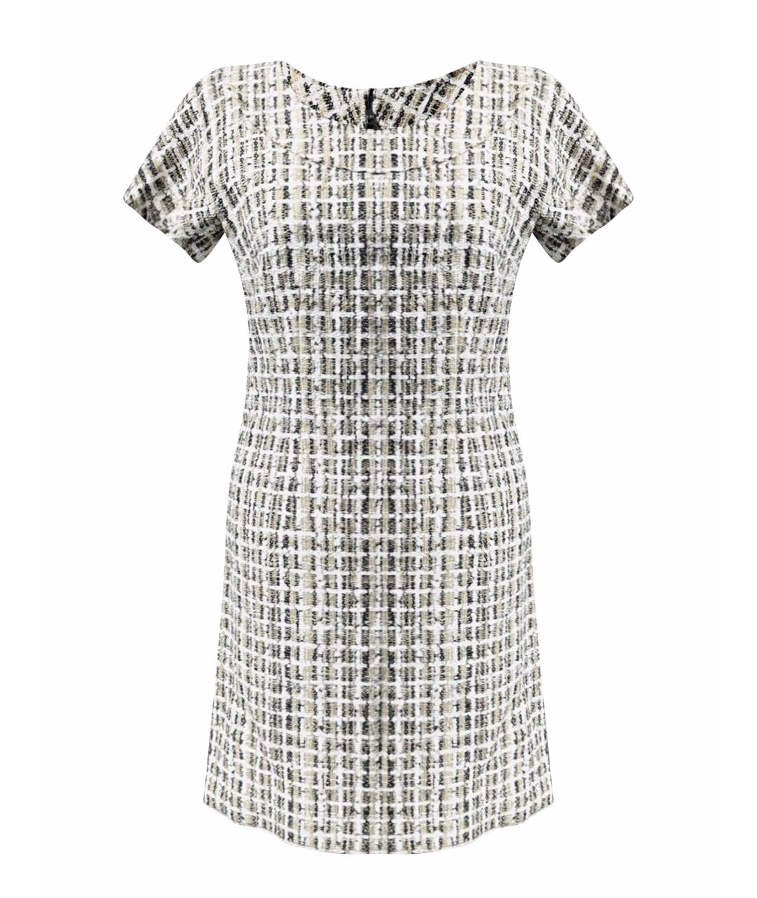 DOLCE&GABBANA Мульти шерстяное повседневное платье, фото 1