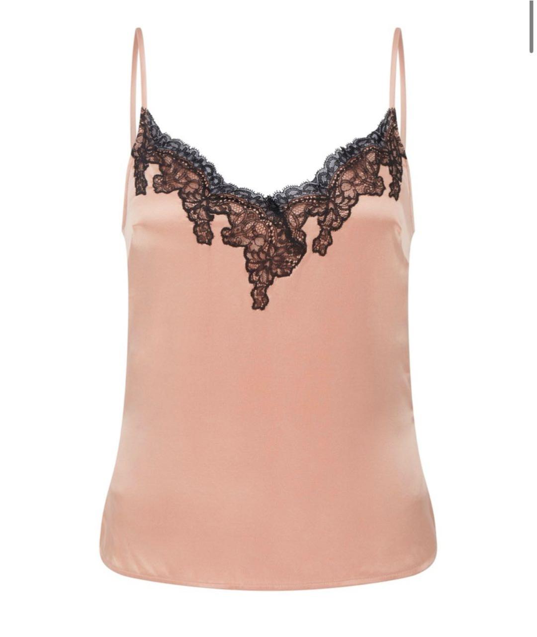 AGENT PROVOCATEUR Розовая шелковая пижама, фото 3