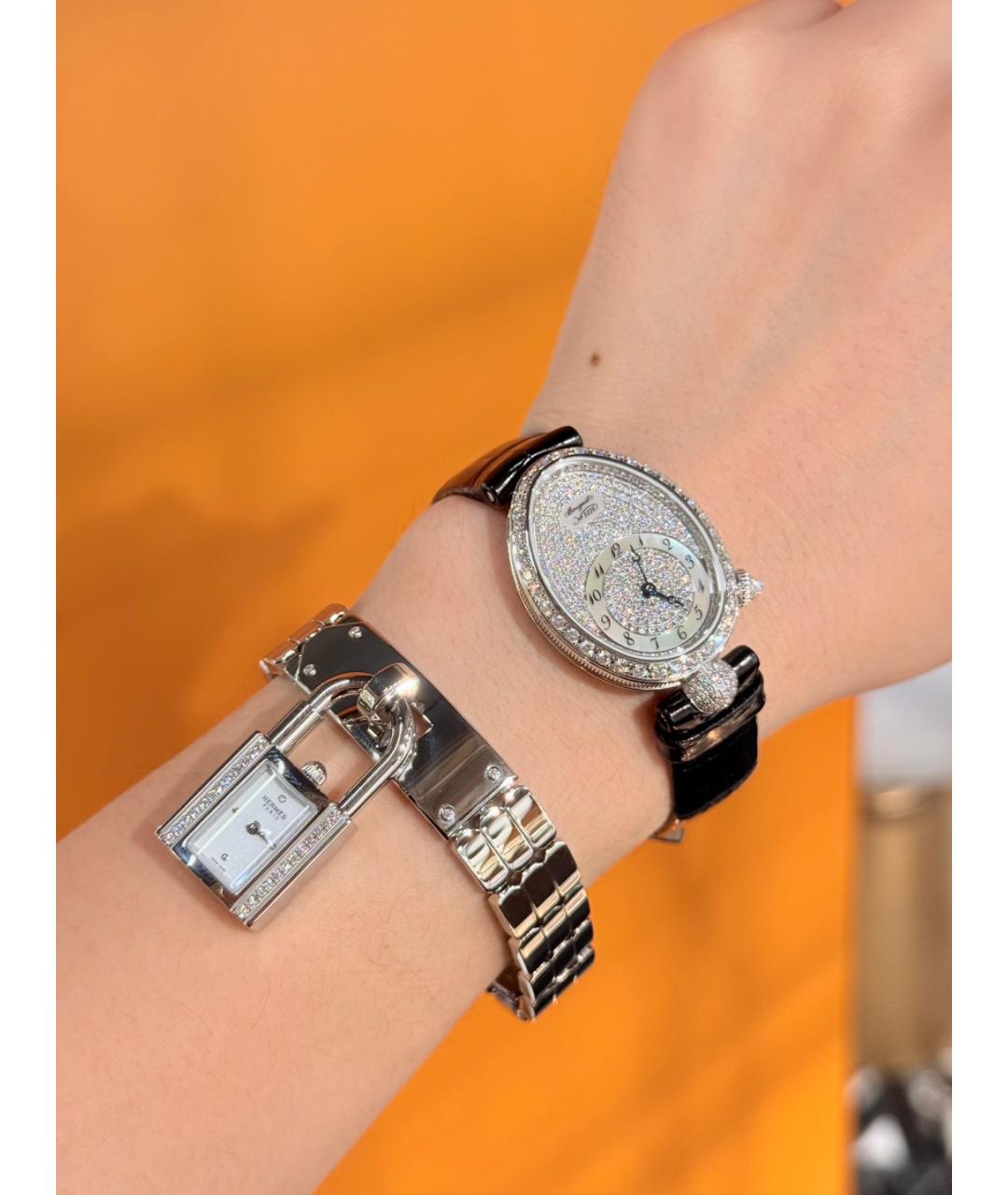 HERMES Серебряные часы из белого золота, фото 8