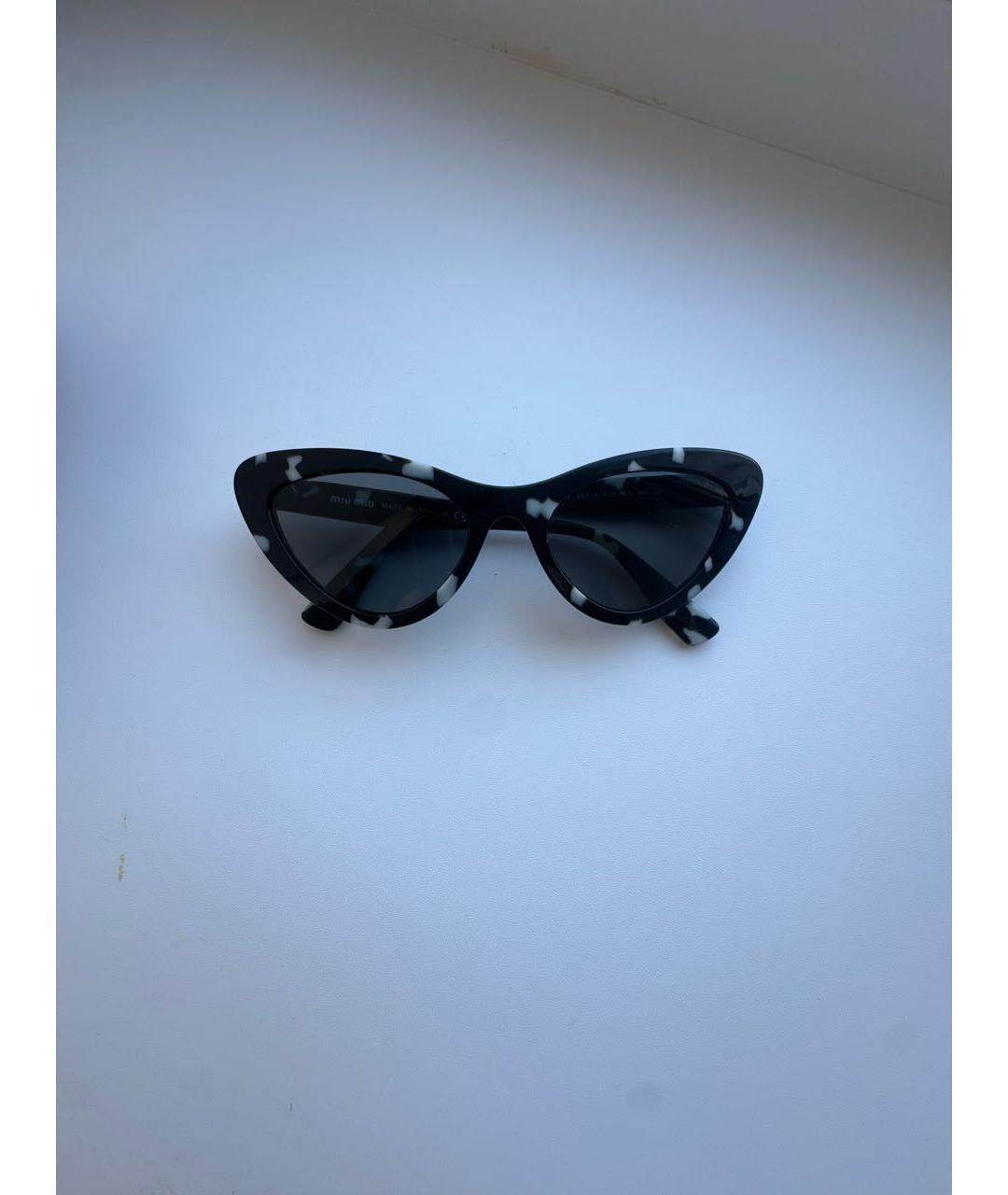MIU MIU Мульти пластиковые солнцезащитные очки, фото 5