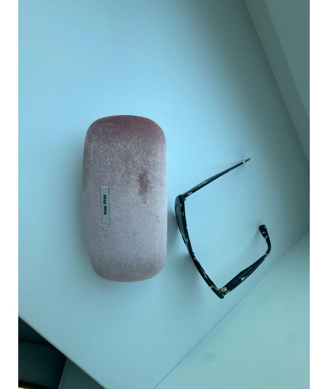 MIU MIU Мульти пластиковые солнцезащитные очки, фото 4