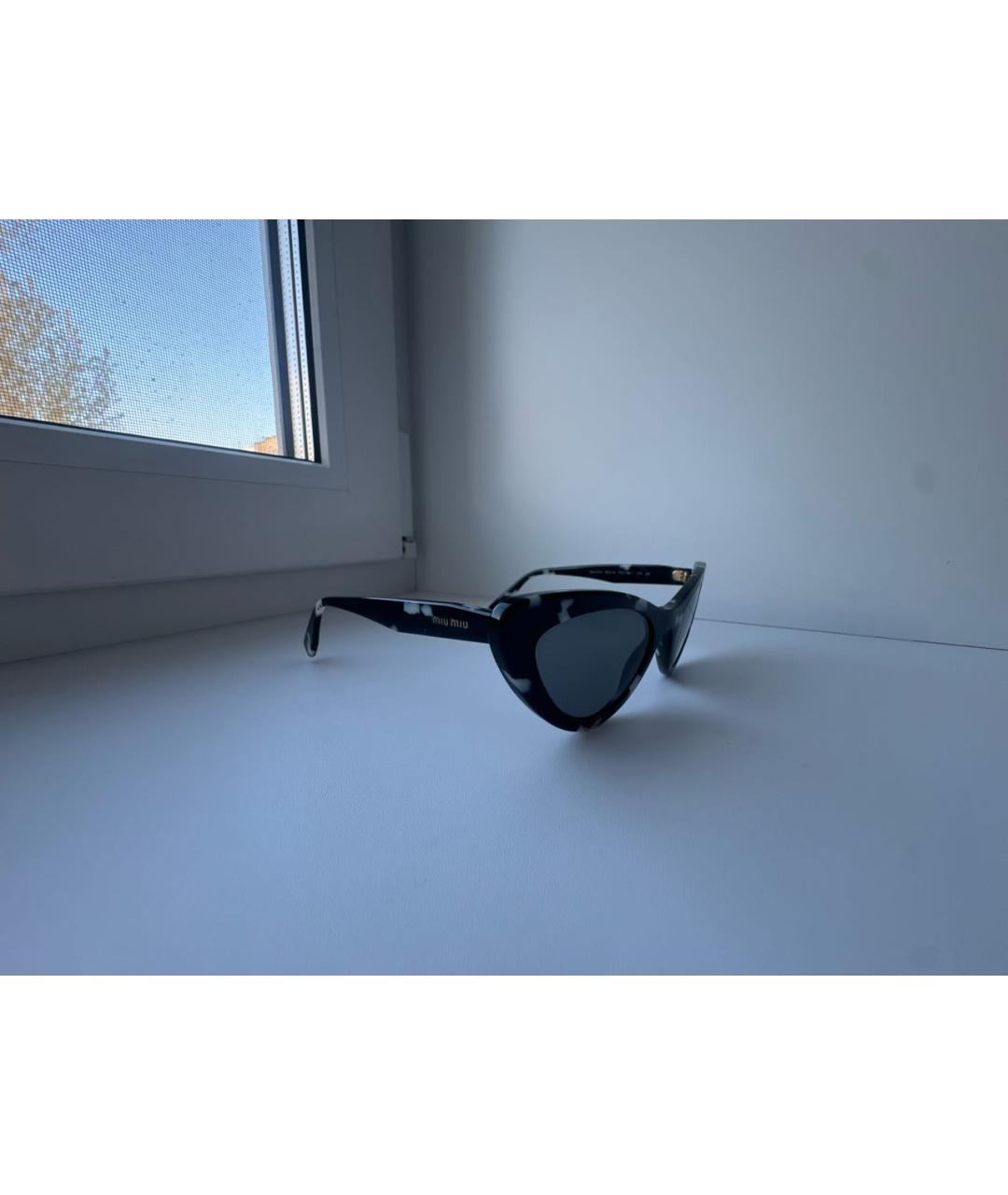 MIU MIU Мульти пластиковые солнцезащитные очки, фото 2