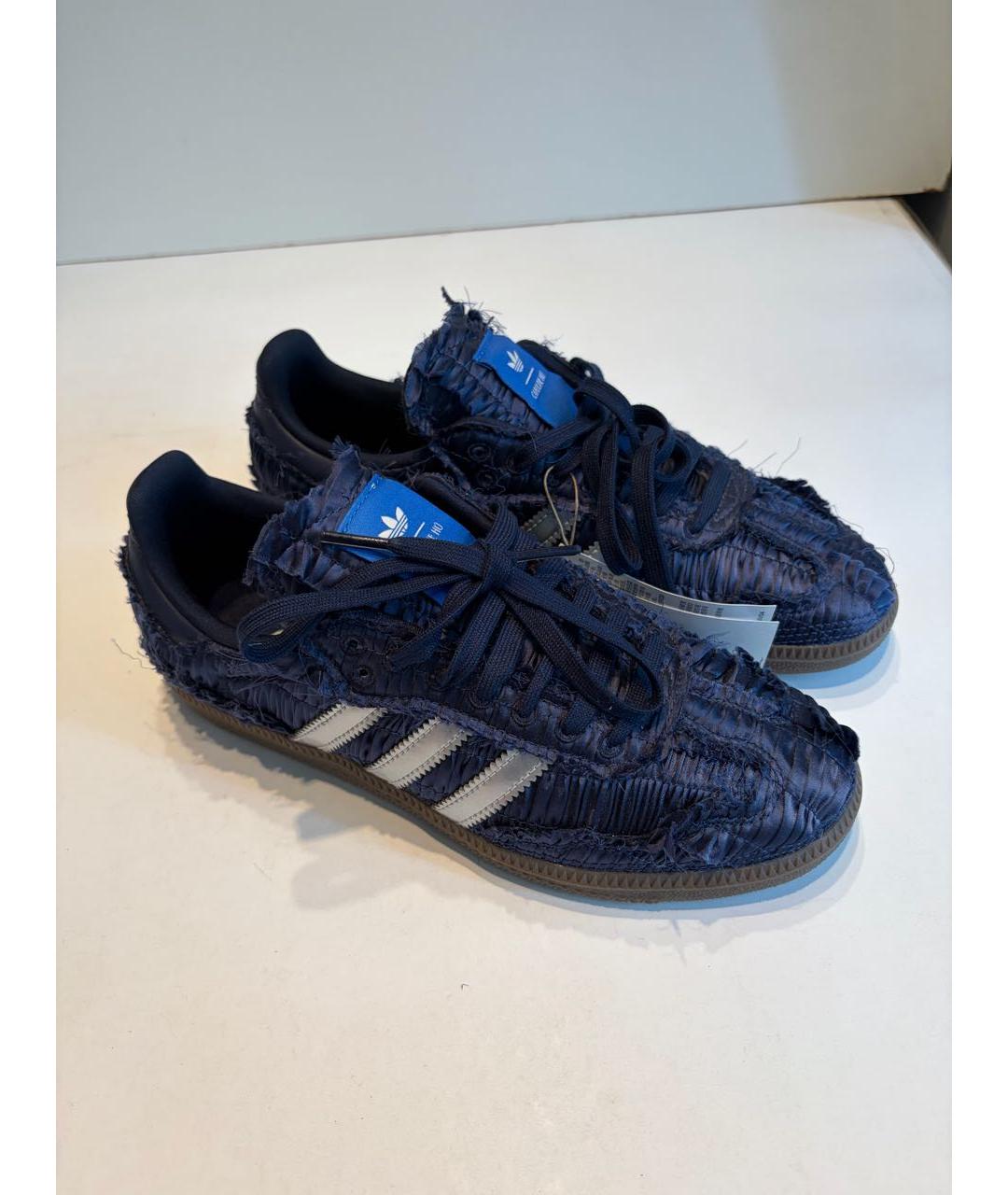 ADIDAS Синие текстильные кеды, фото 5