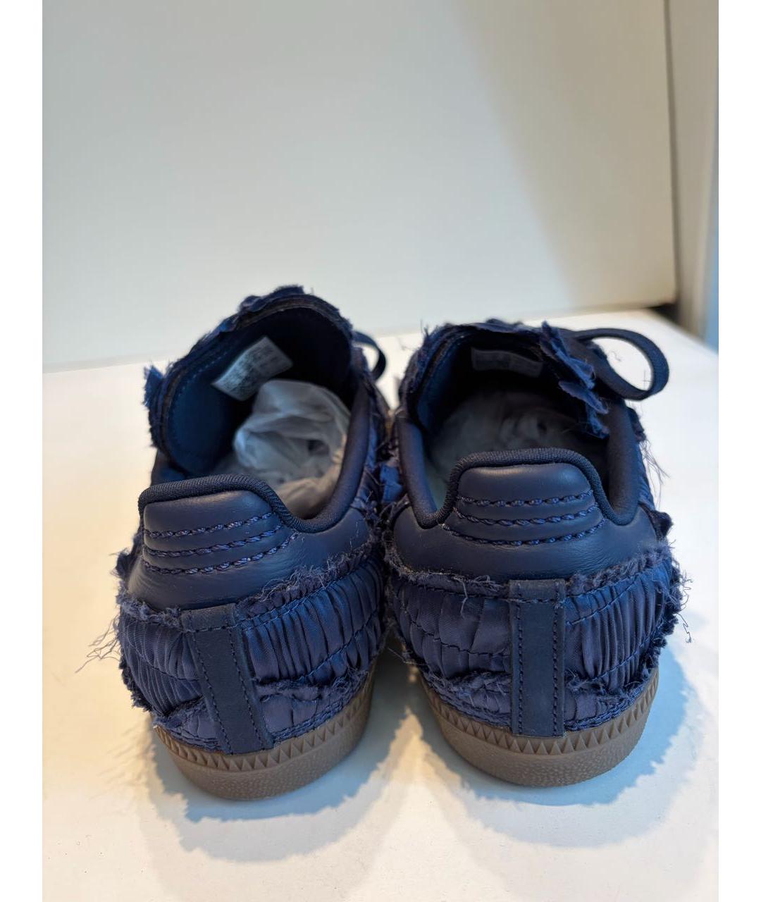 ADIDAS Синие текстильные кеды, фото 4
