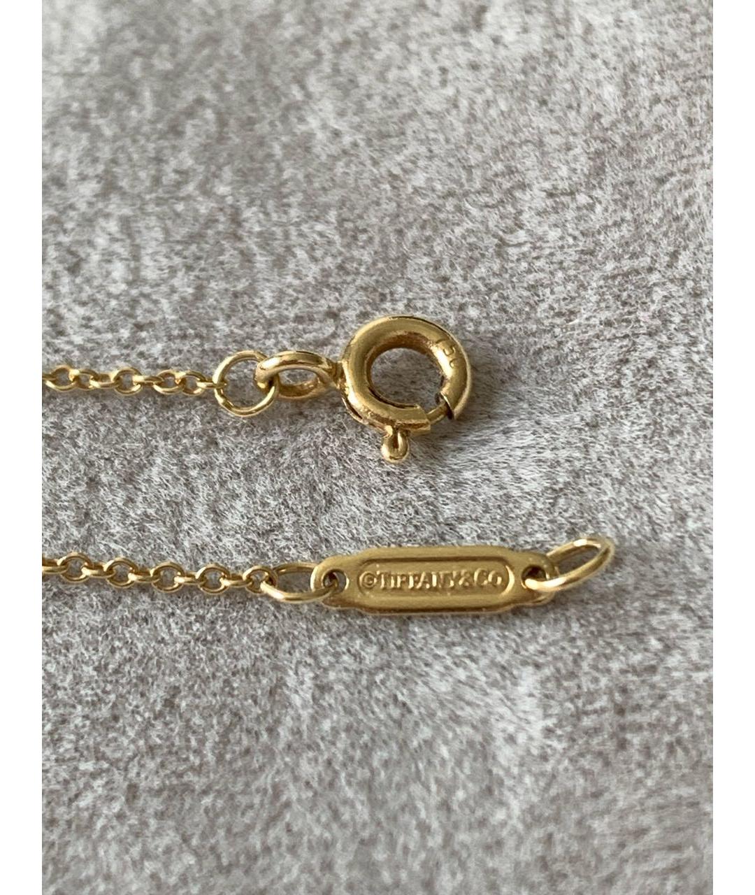 TIFFANY&CO Желтая подвеска из желтого золота, фото 2