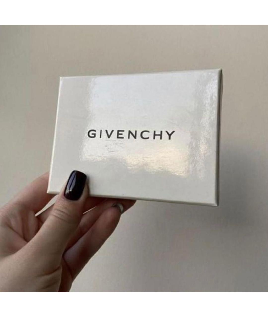 GIVENCHY Бордовая визитница, фото 5