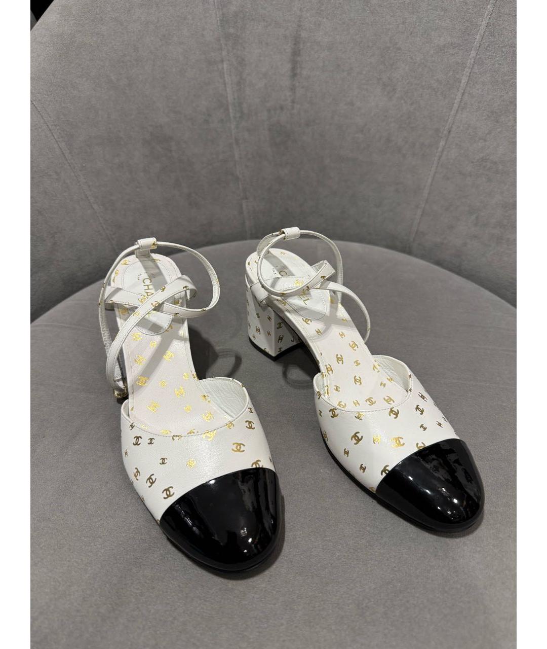 CHANEL Кожаные туфли, фото 4