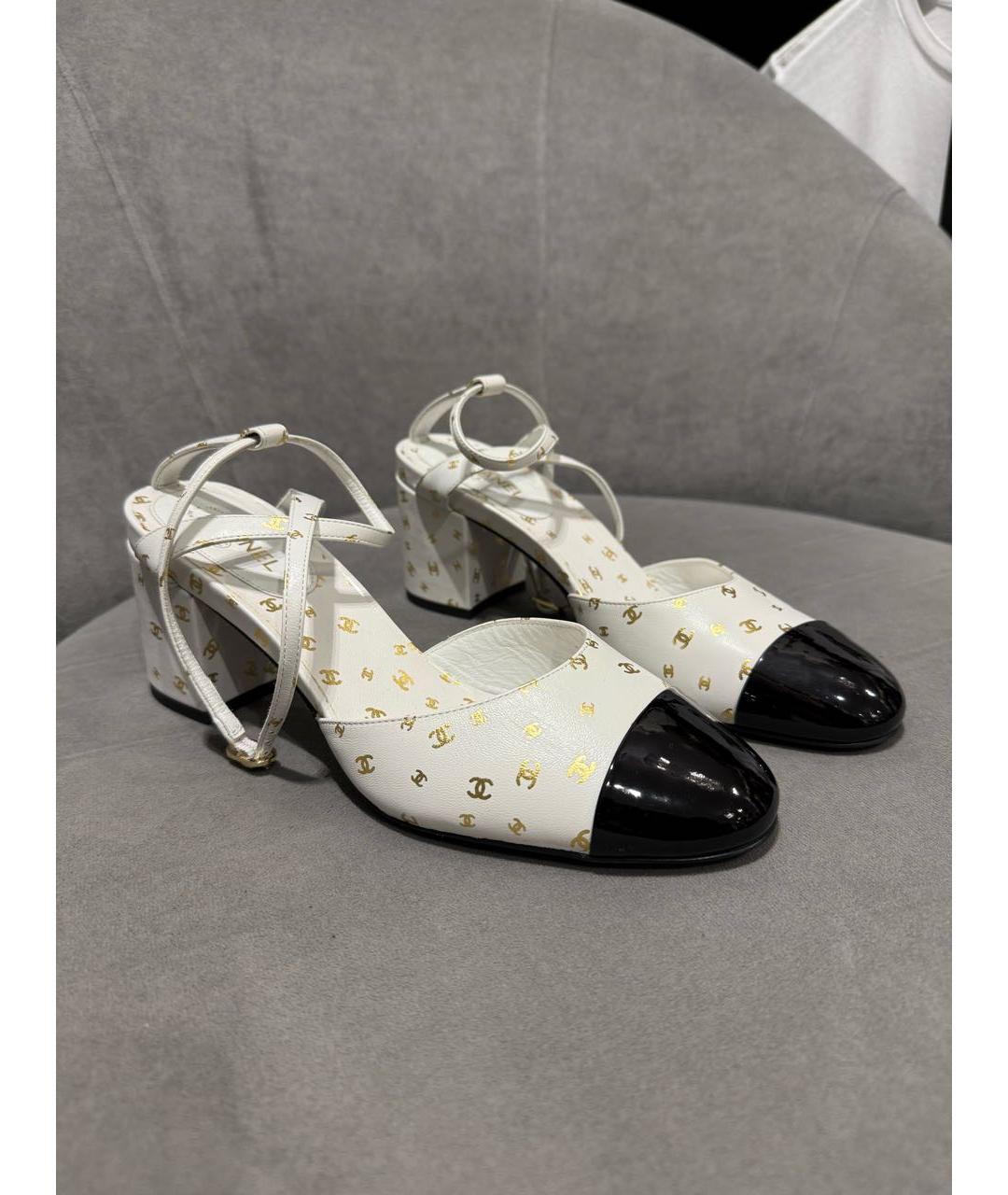 CHANEL Кожаные туфли, фото 7