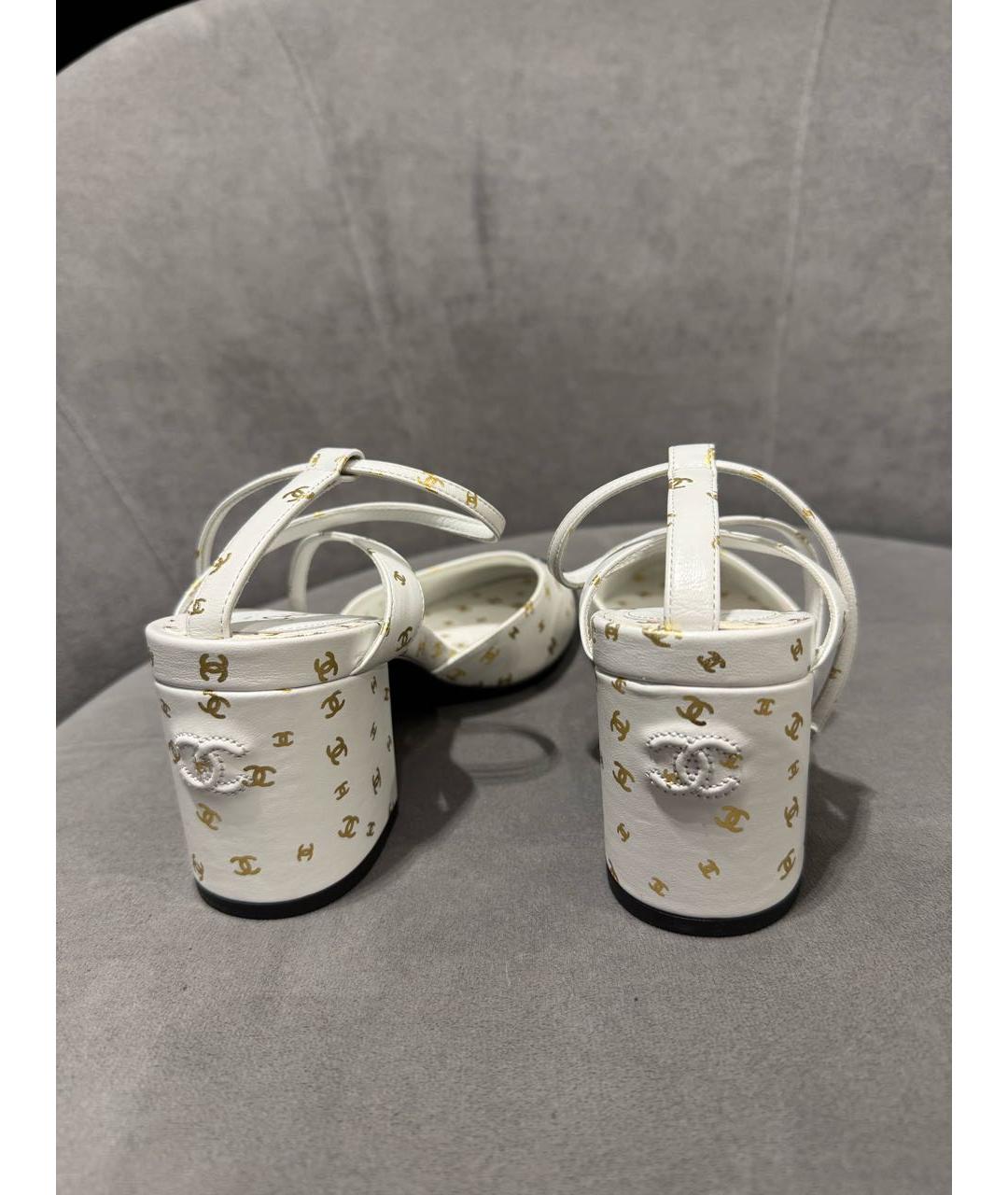 CHANEL Кожаные туфли, фото 6