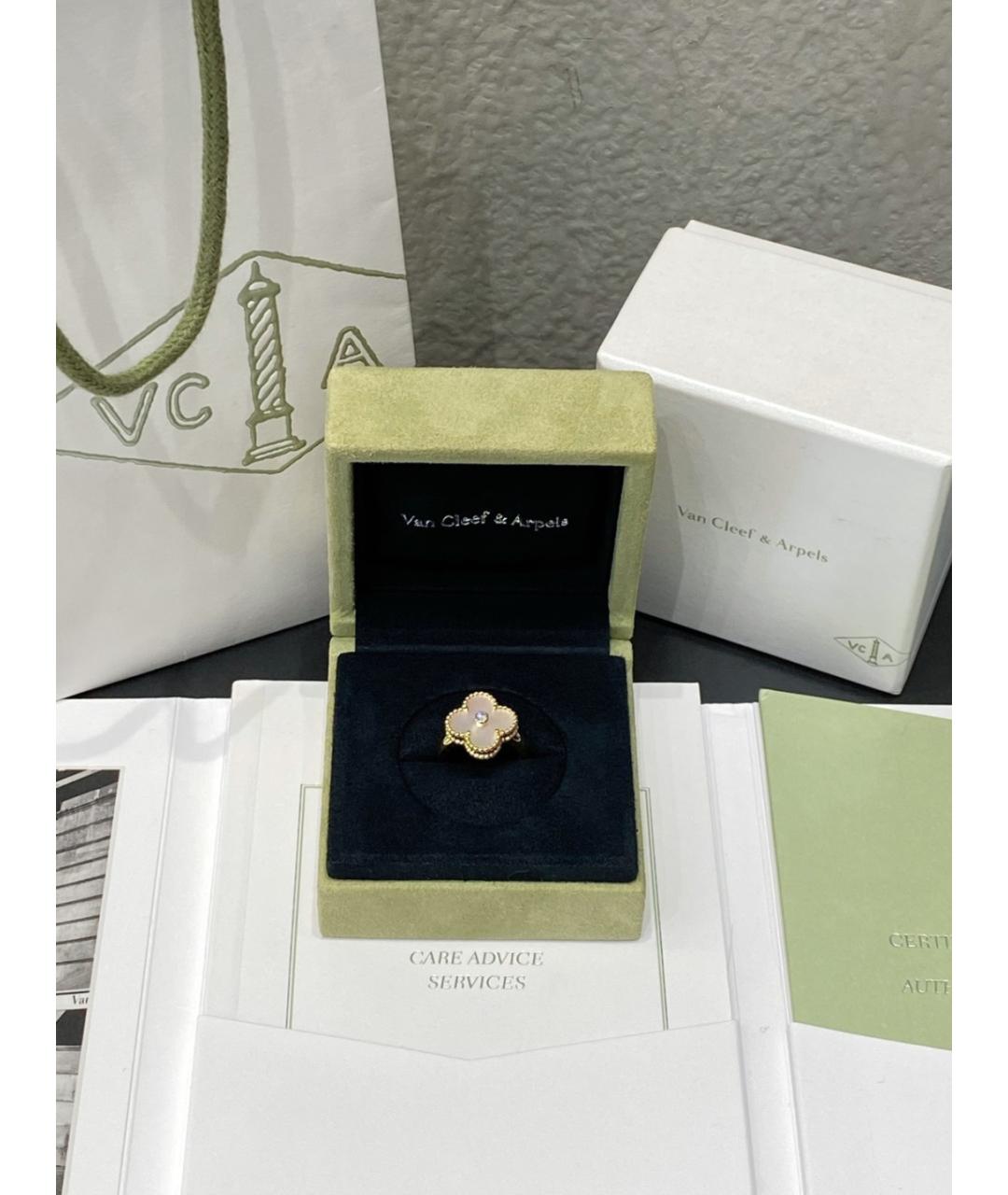 VAN CLEEF & ARPELS Золотое кольцо из желтого золота, фото 10