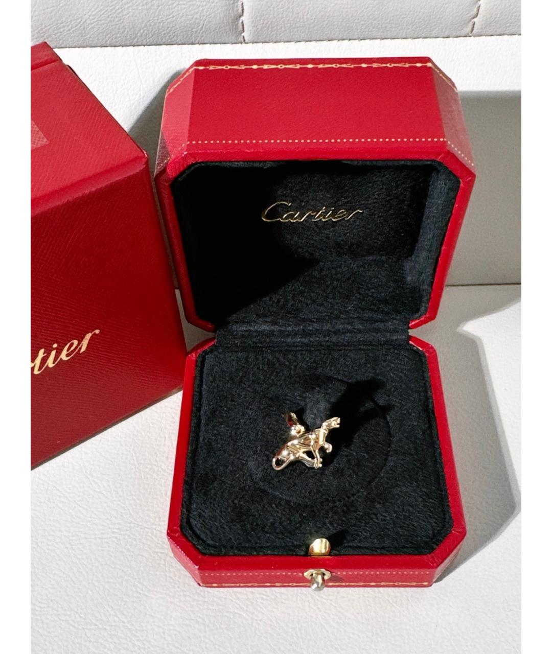 CARTIER Золотой кулон из желтого золота, фото 2