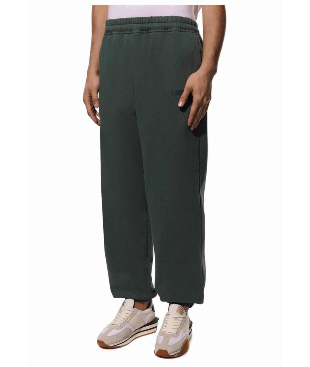 VETEMENTS Зеленый хлопковый спортивный костюм, фото 6