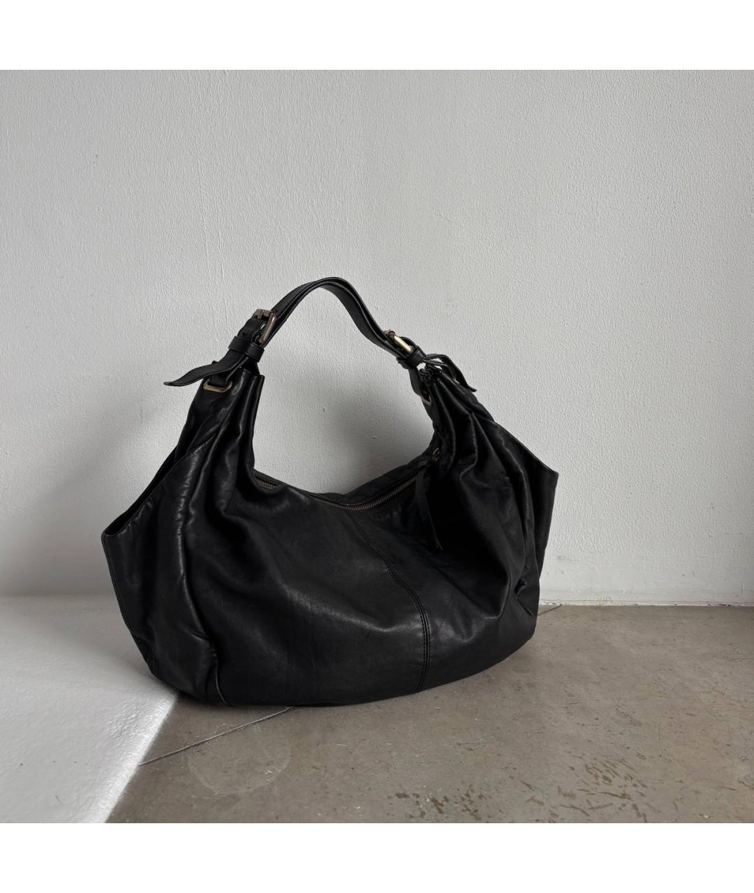 GIVENCHY Черная кожаная сумка тоут, фото 3