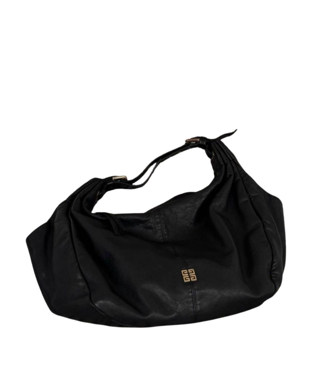 GIVENCHY Черная кожаная сумка тоут, фото 1