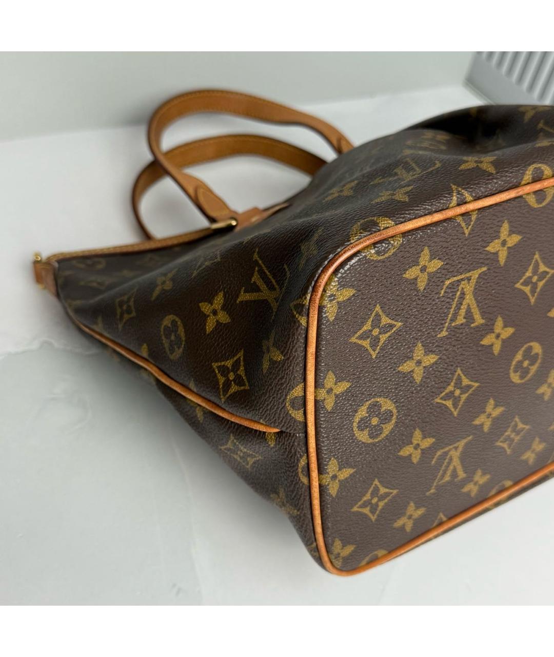 LOUIS VUITTON Коричневая сумка с короткими ручками, фото 2