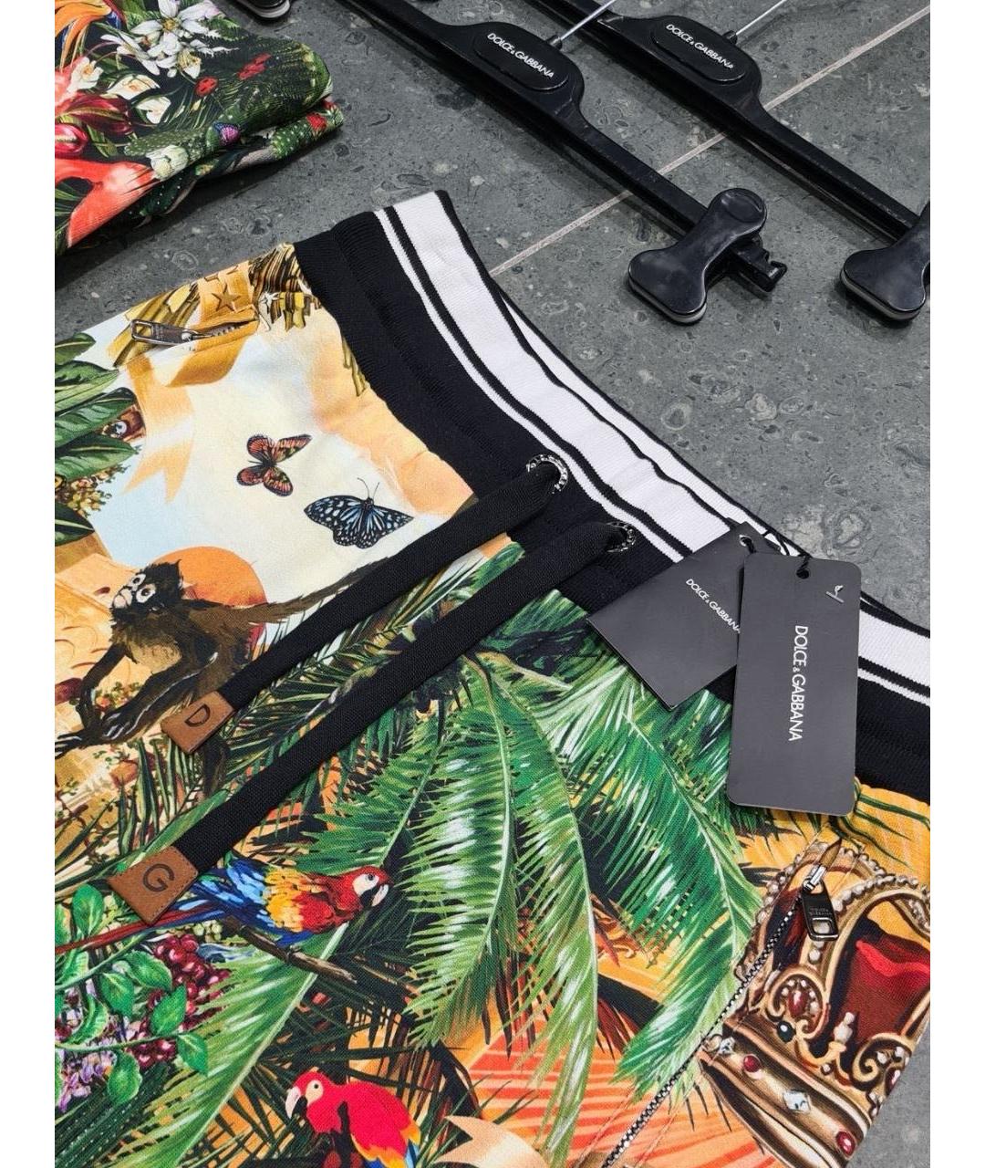 DOLCE&GABBANA Мульти шорты, фото 3