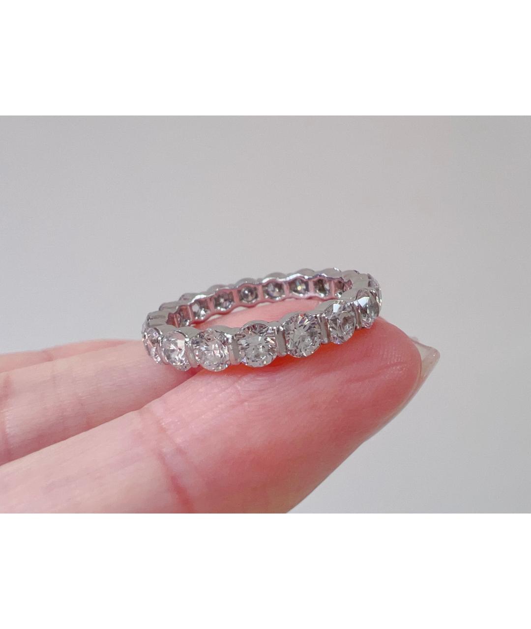 Harry Winston Серебряное платиновое кольцо, фото 3