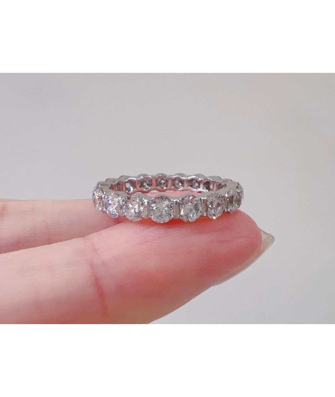 Harry Winston Серебряное платиновое кольцо, фото 10