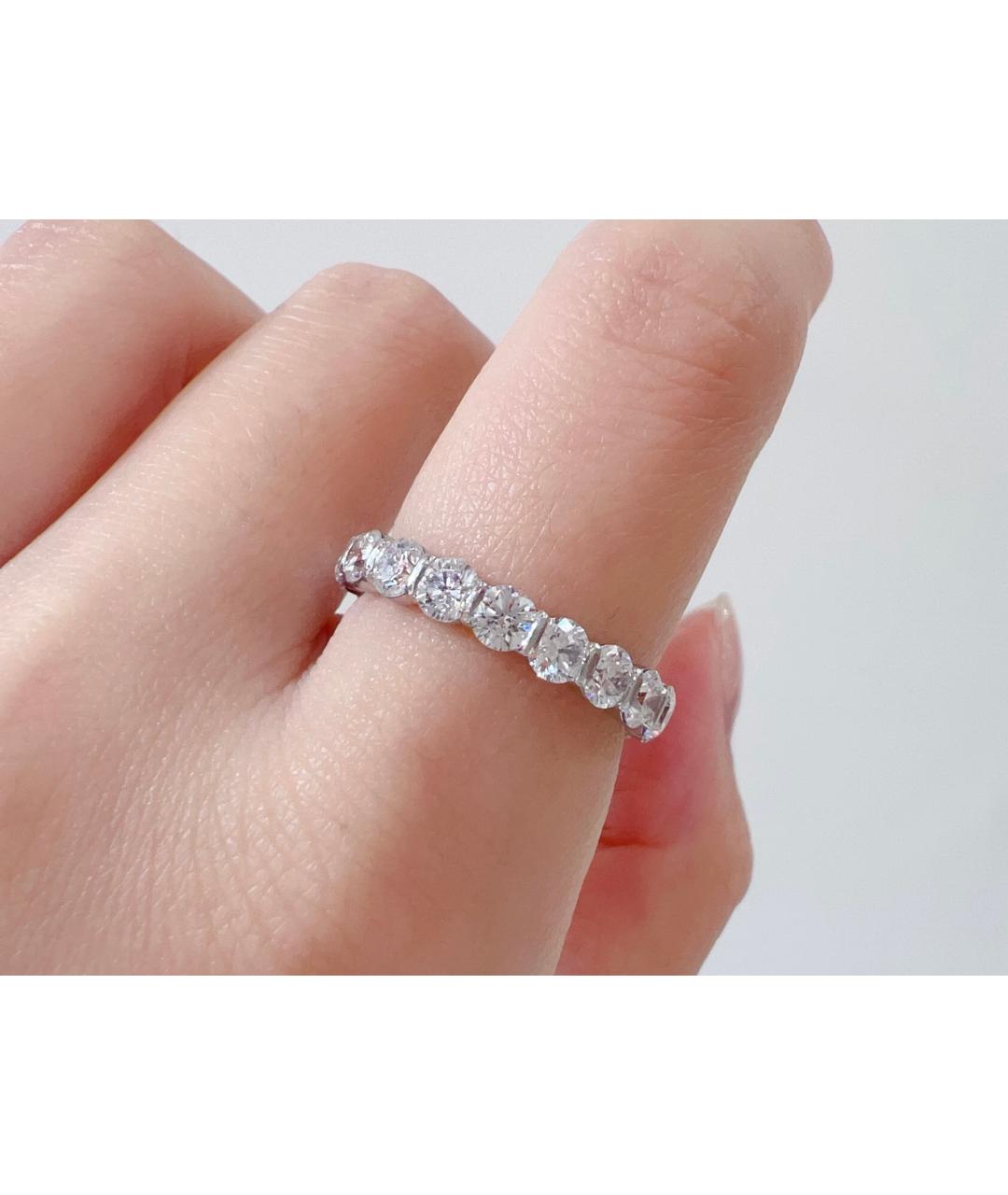 Harry Winston Серебряное платиновое кольцо, фото 8