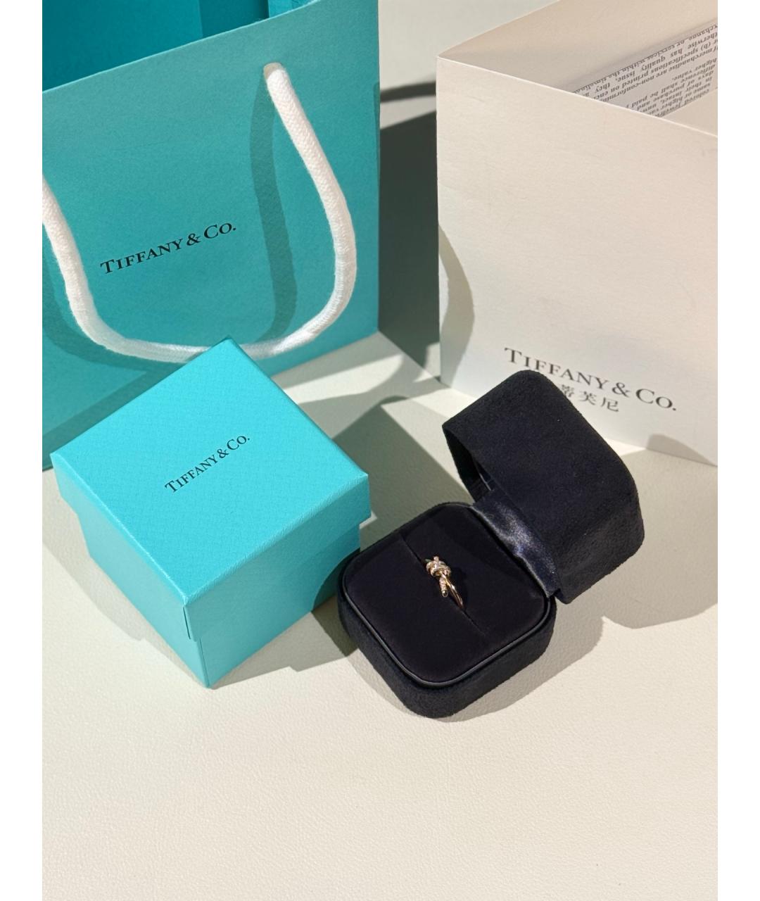 TIFFANY&CO Золотое кольцо из розового золота, фото 2