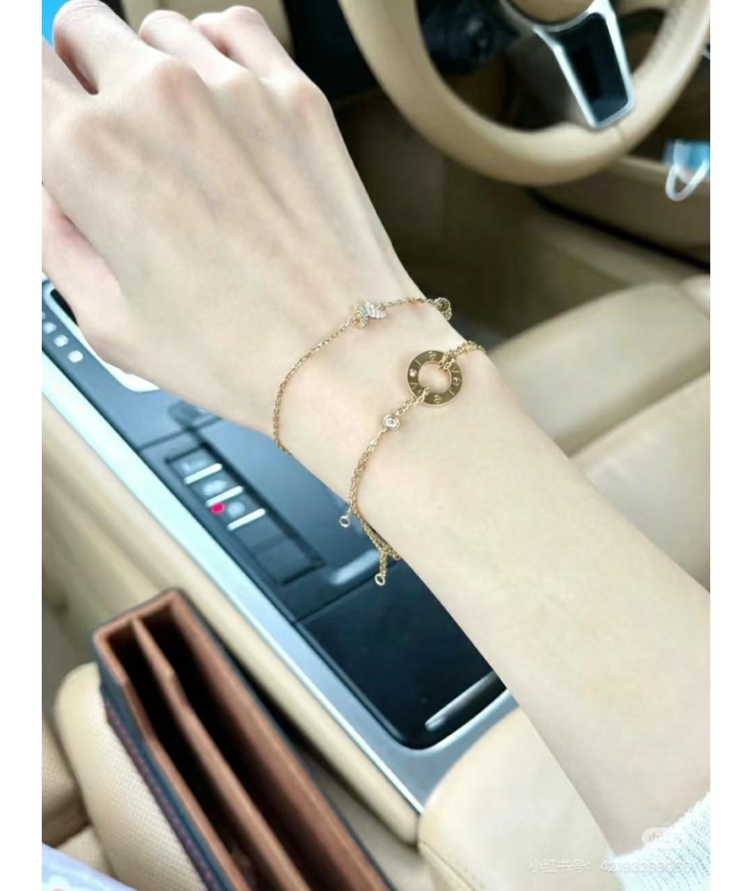 CARTIER Золотой браслет из розового золота, фото 4