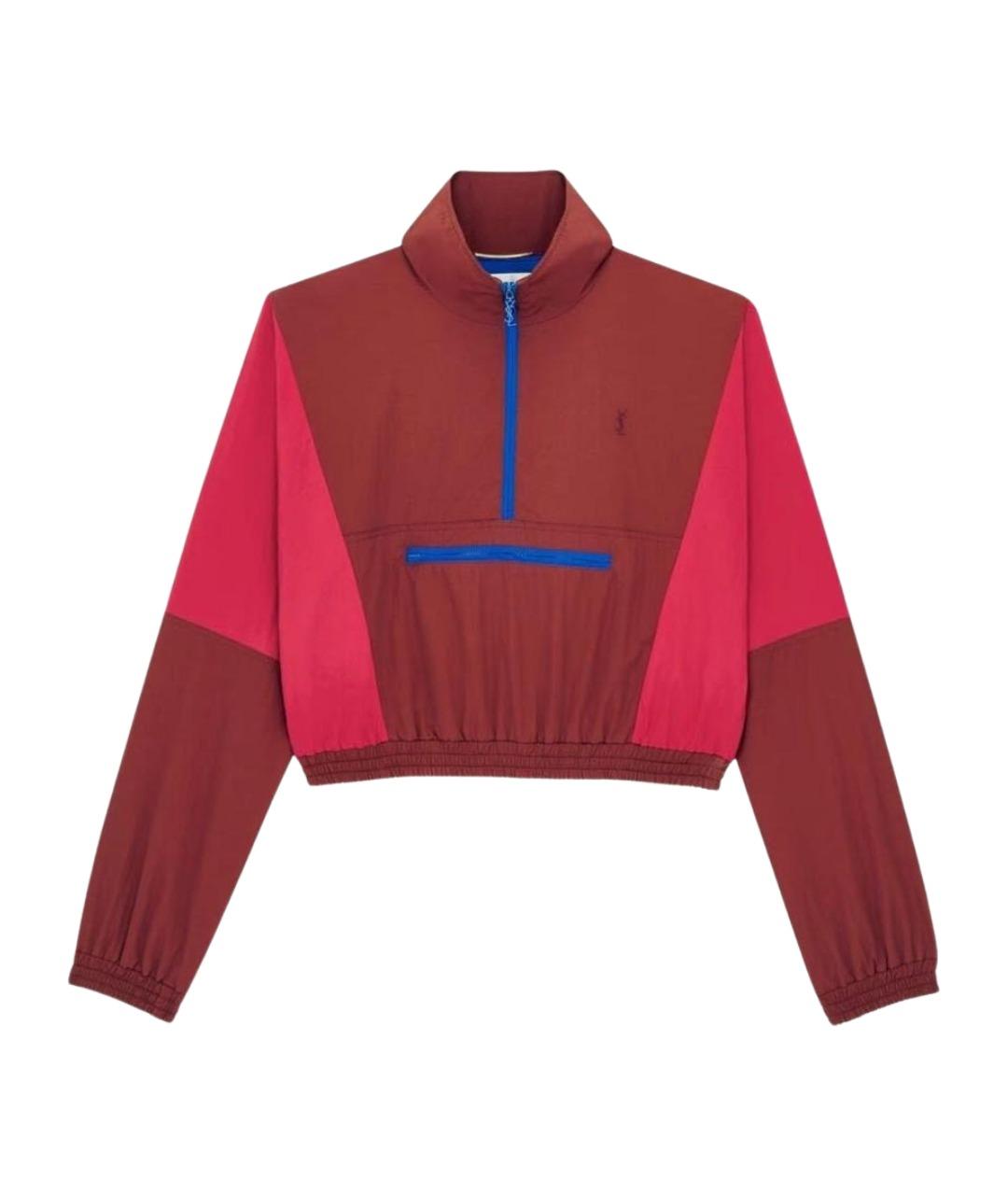 SAINT LAURENT Красная куртка, фото 1
