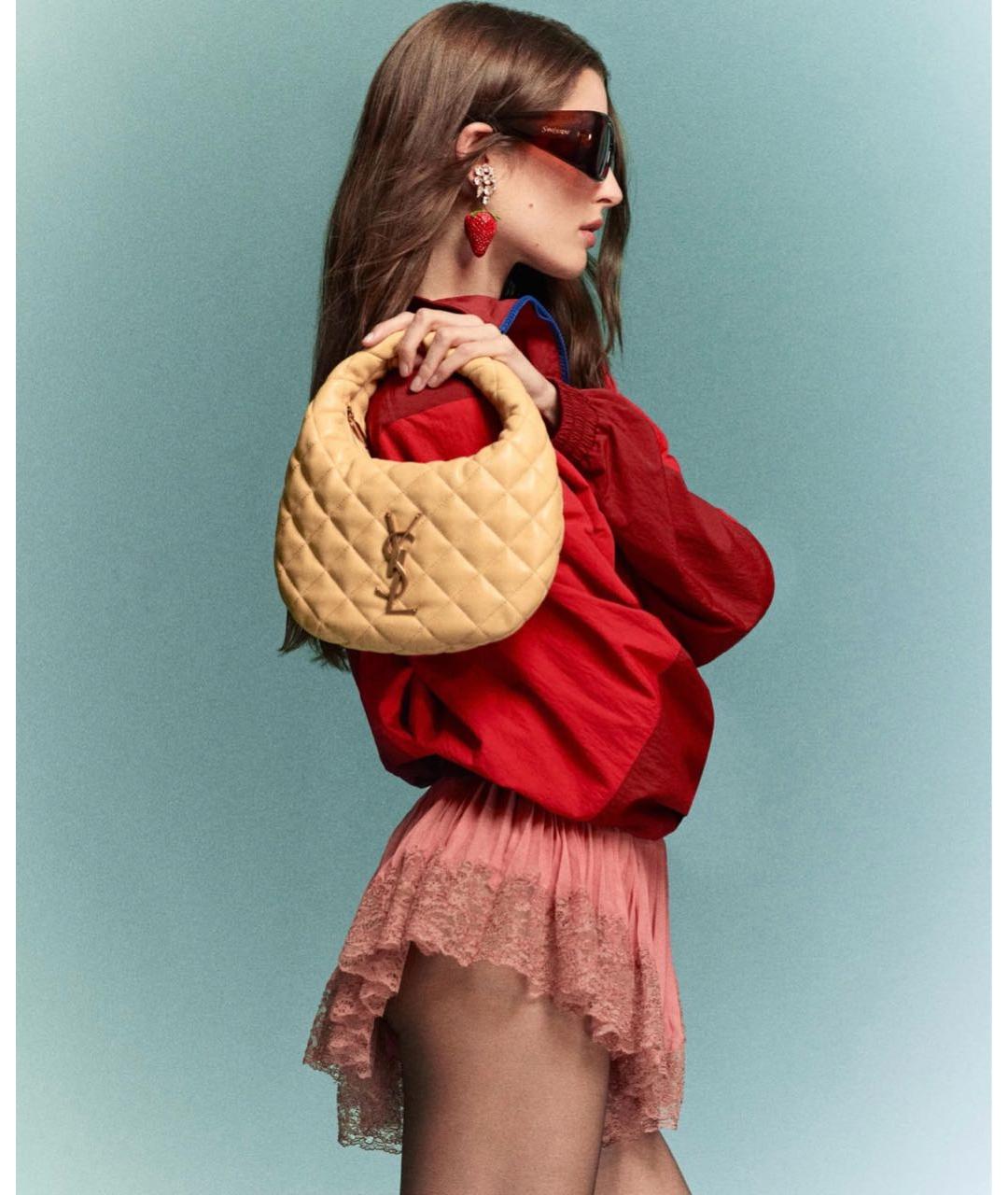 SAINT LAURENT Красная куртка, фото 5