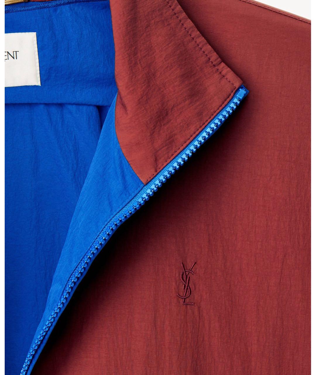 SAINT LAURENT Красная куртка, фото 4
