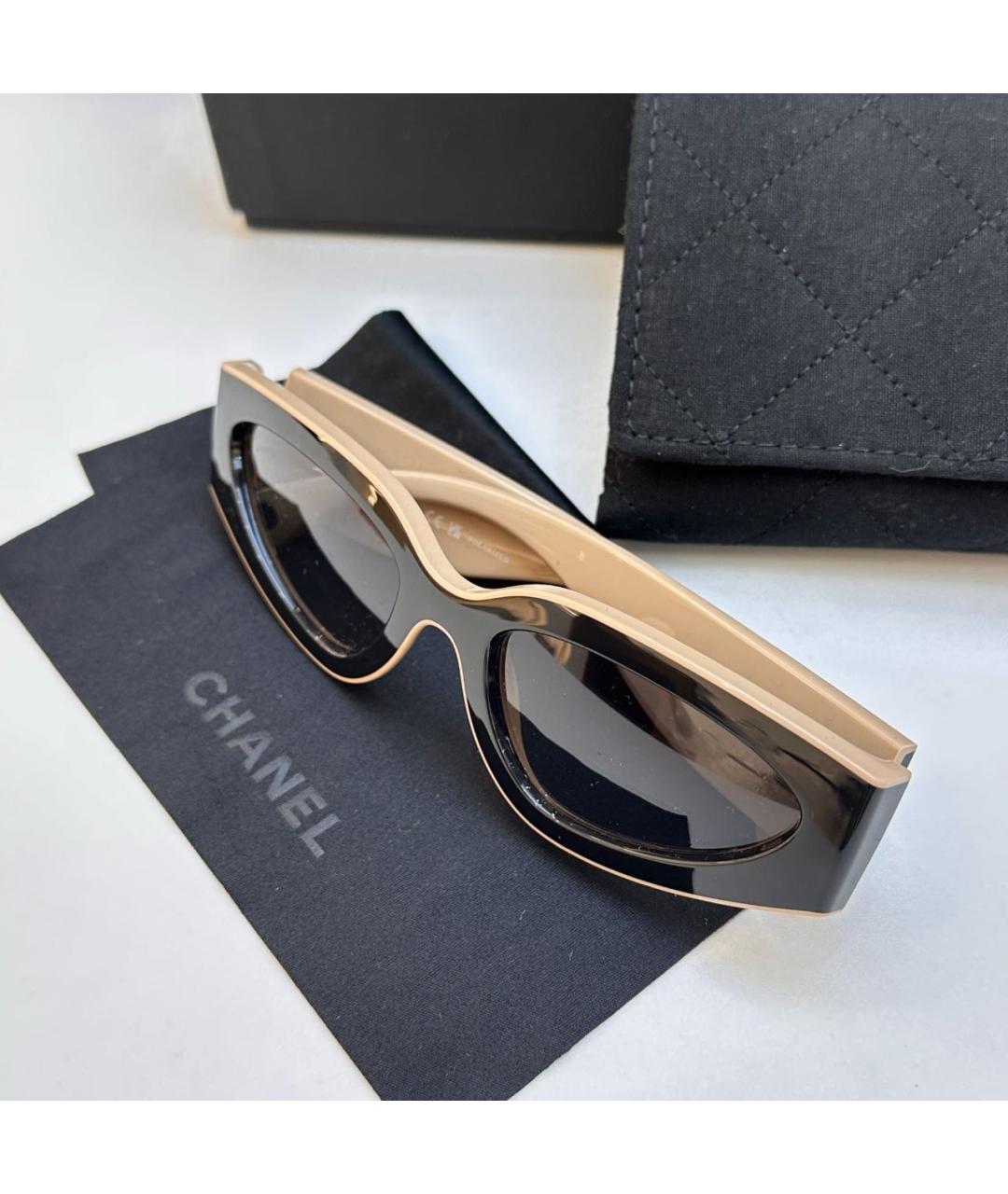 CHANEL Пластиковые солнцезащитные очки, фото 5