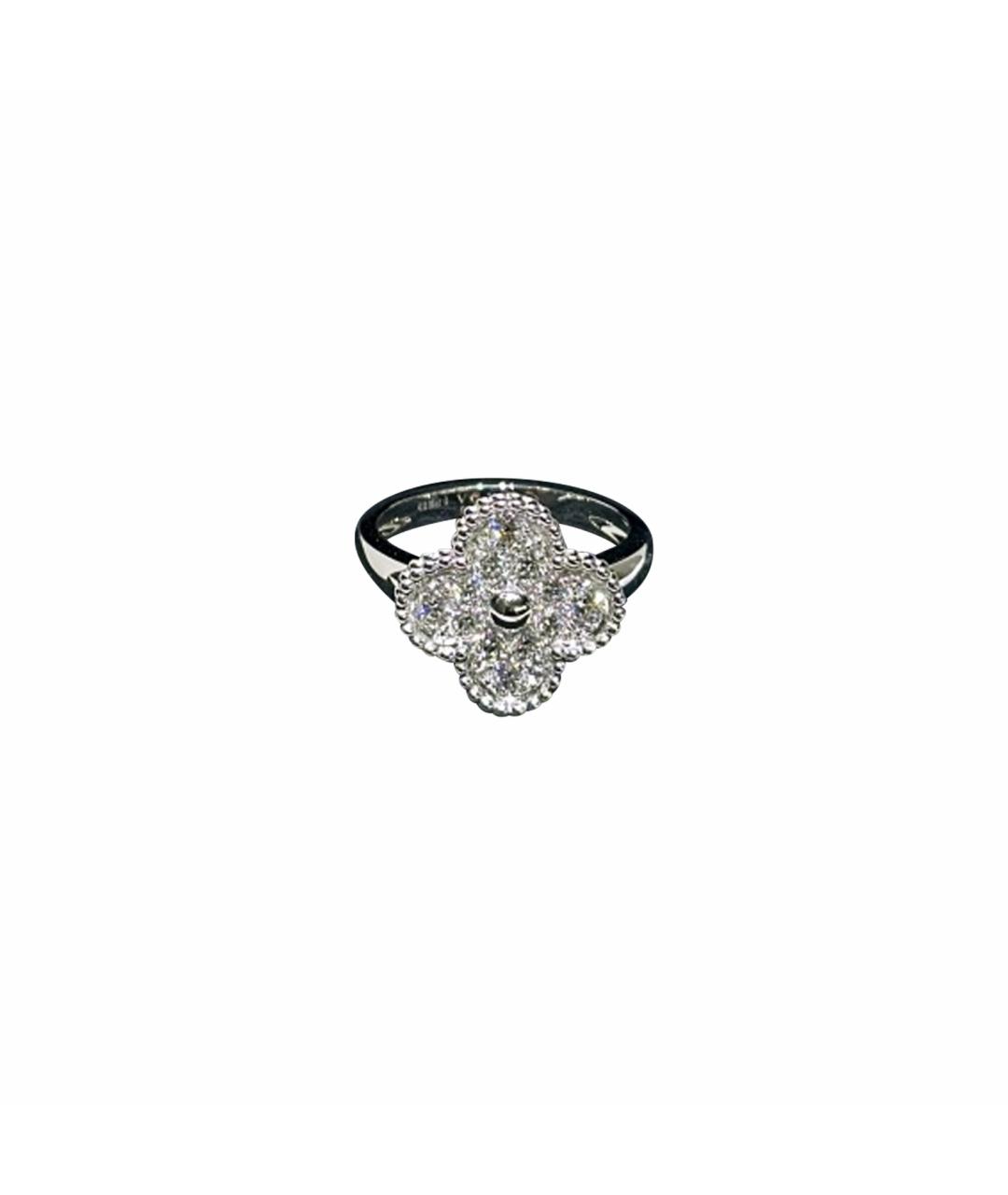 VAN CLEEF & ARPELS Серебряное кольцо из белого золота, фото 1