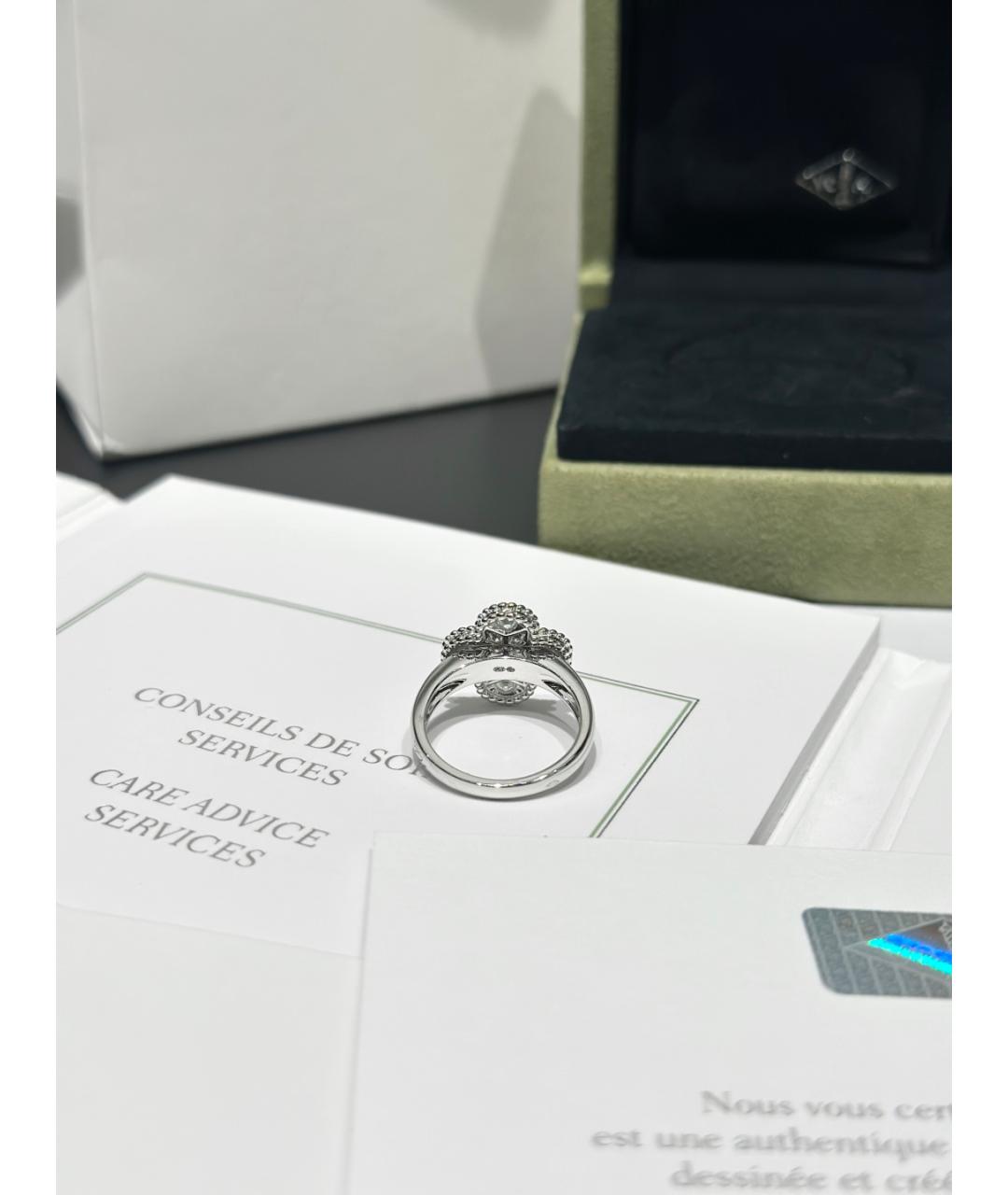 VAN CLEEF & ARPELS Серебряное кольцо из белого золота, фото 7