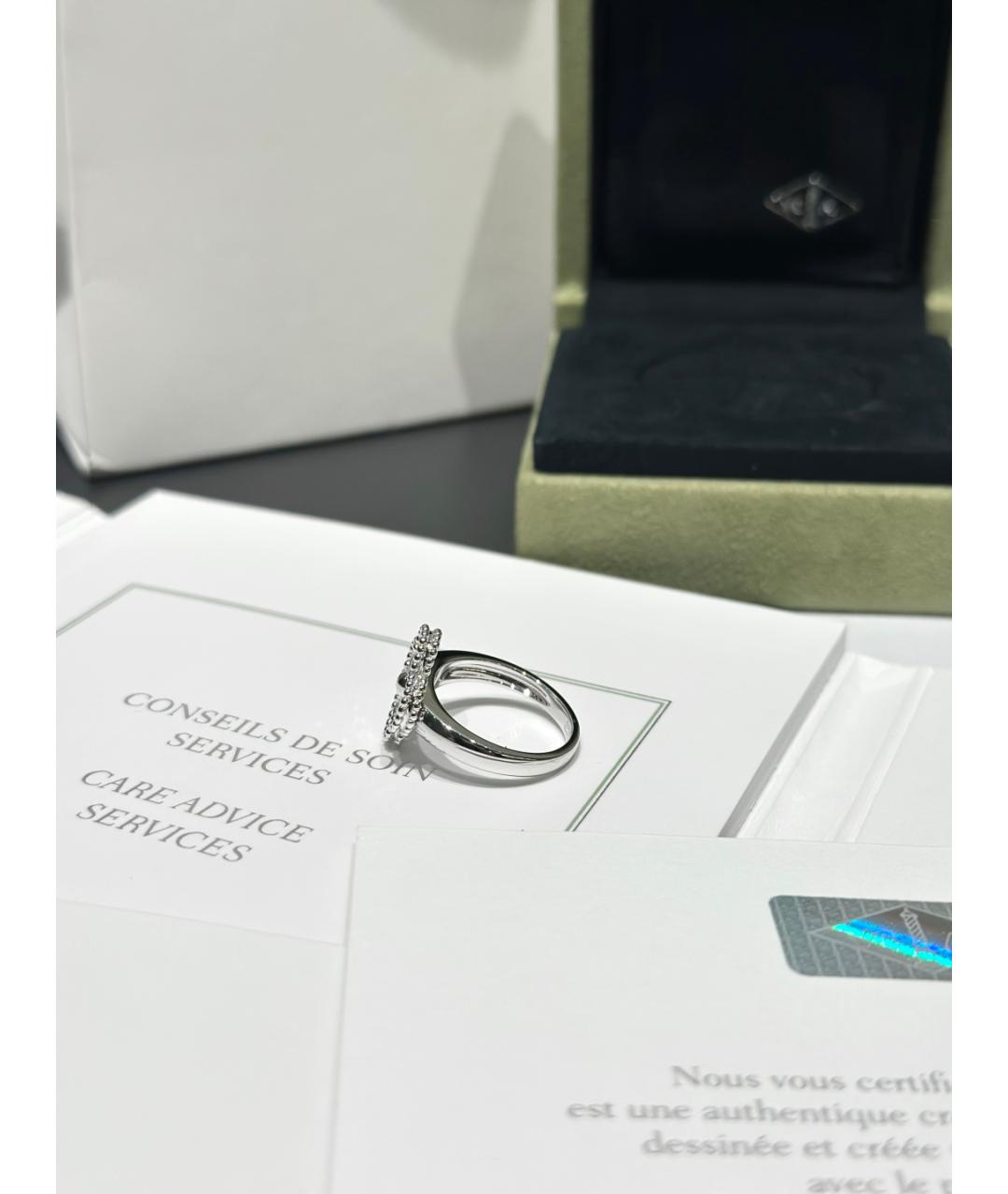 VAN CLEEF & ARPELS Серебряное кольцо из белого золота, фото 6