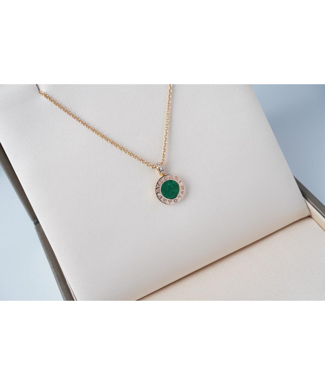 BVLGARI Золотое колье из розового золота, фото 5