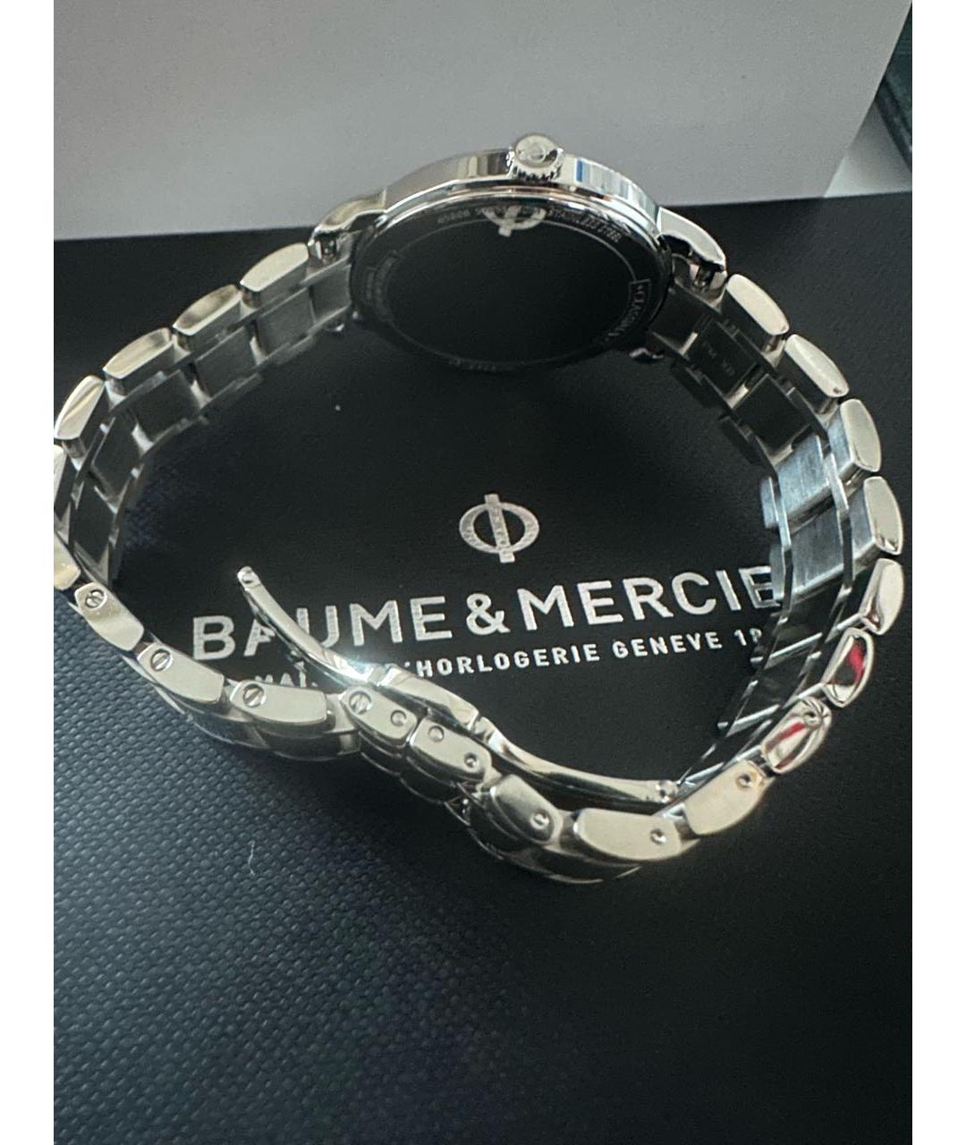 BAUME&MERCIER Серебряные металлические часы, фото 3