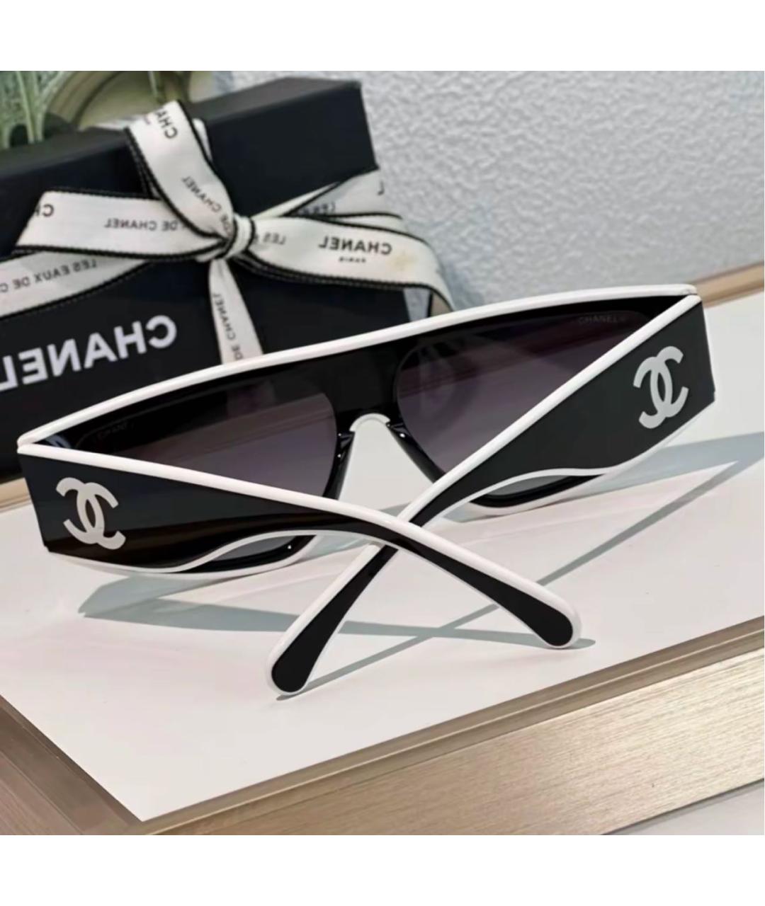 CHANEL Пластиковые солнцезащитные очки, фото 5
