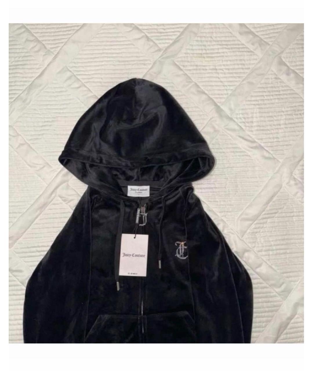 JUICY COUTURE Черный полиэстеровый костюм с брюками, фото 5