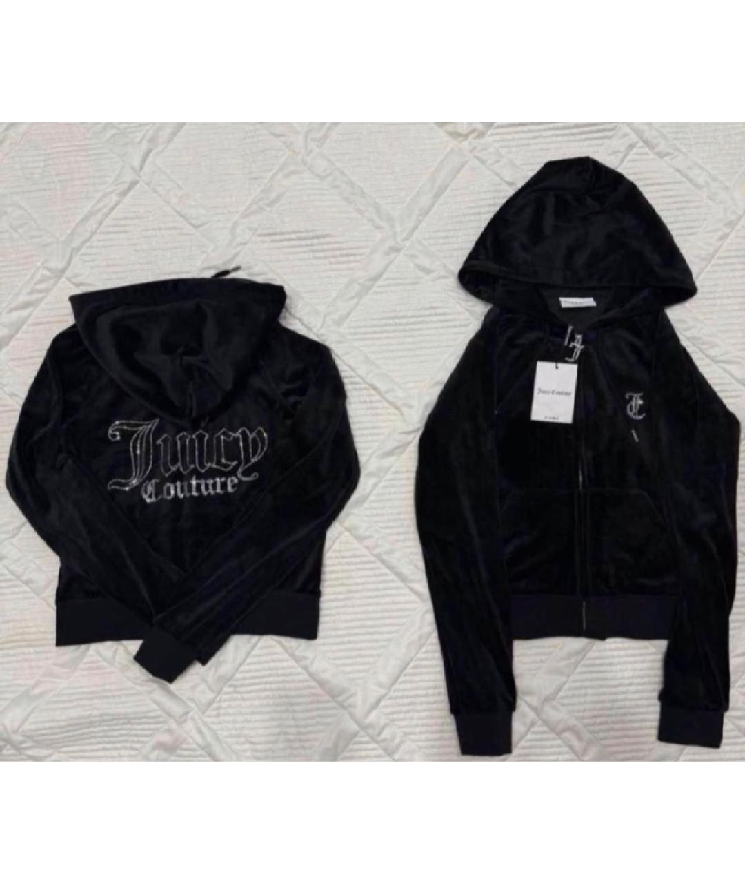 JUICY COUTURE Черный полиэстеровый костюм с брюками, фото 4