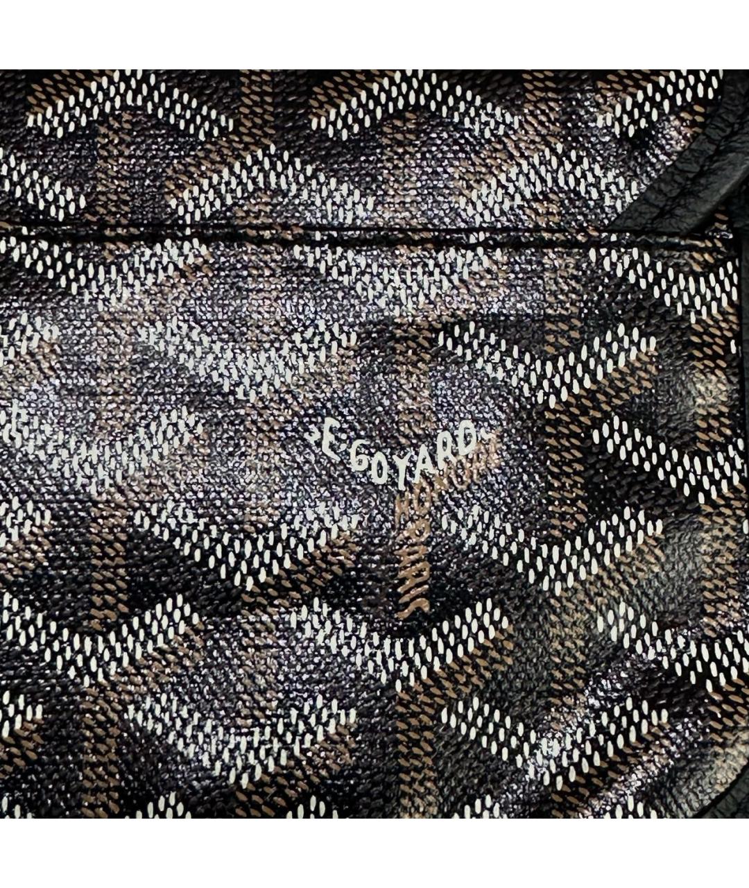 GOYARD Черный кошелек, фото 3