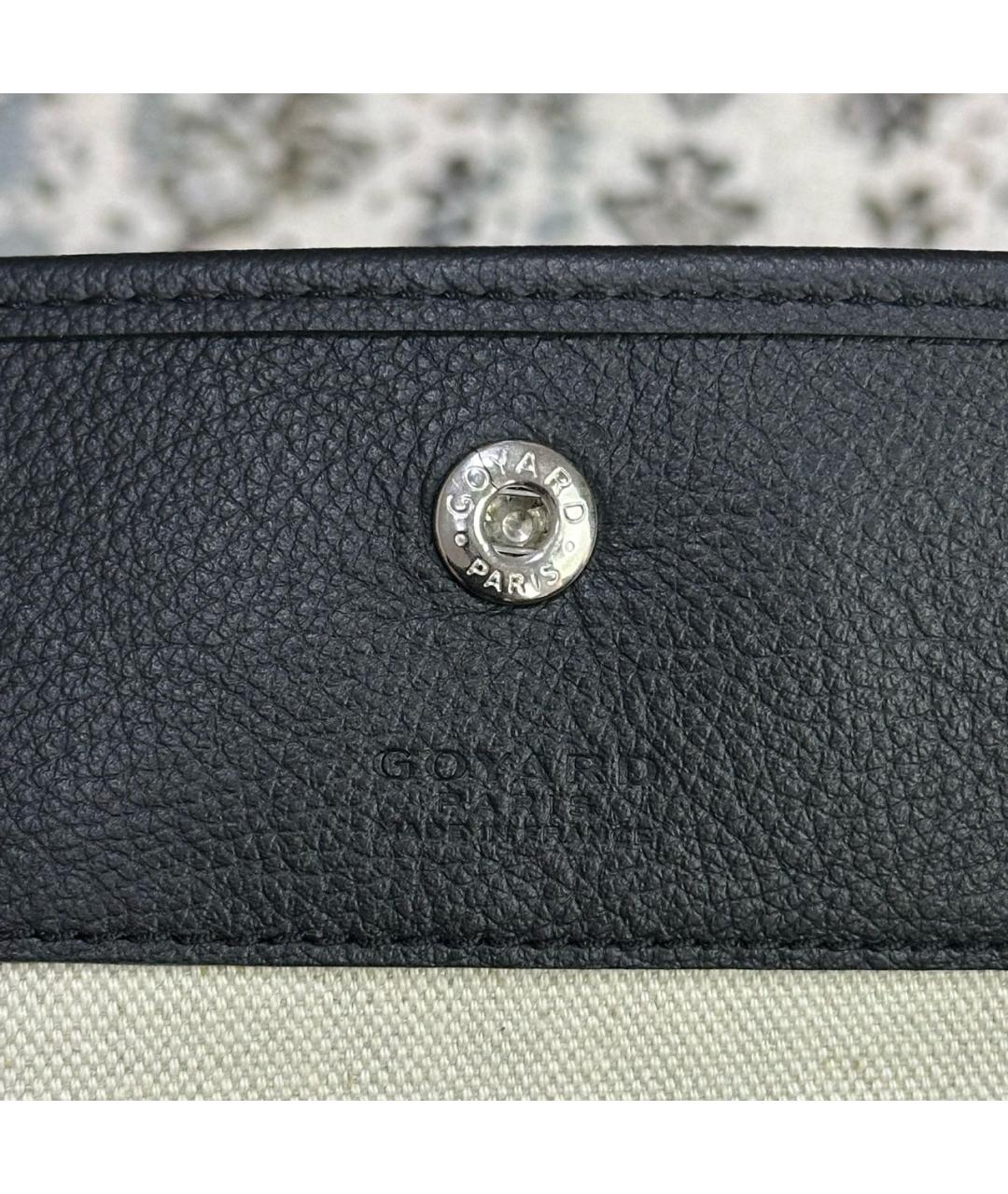 GOYARD Черный кошелек, фото 6