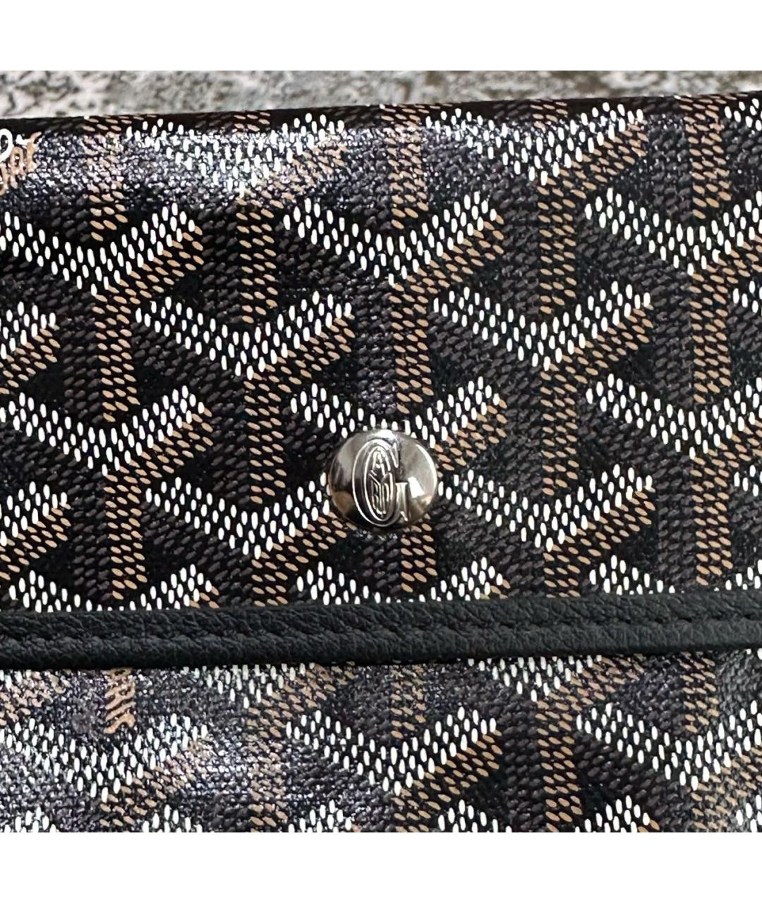GOYARD Черный кошелек, фото 4