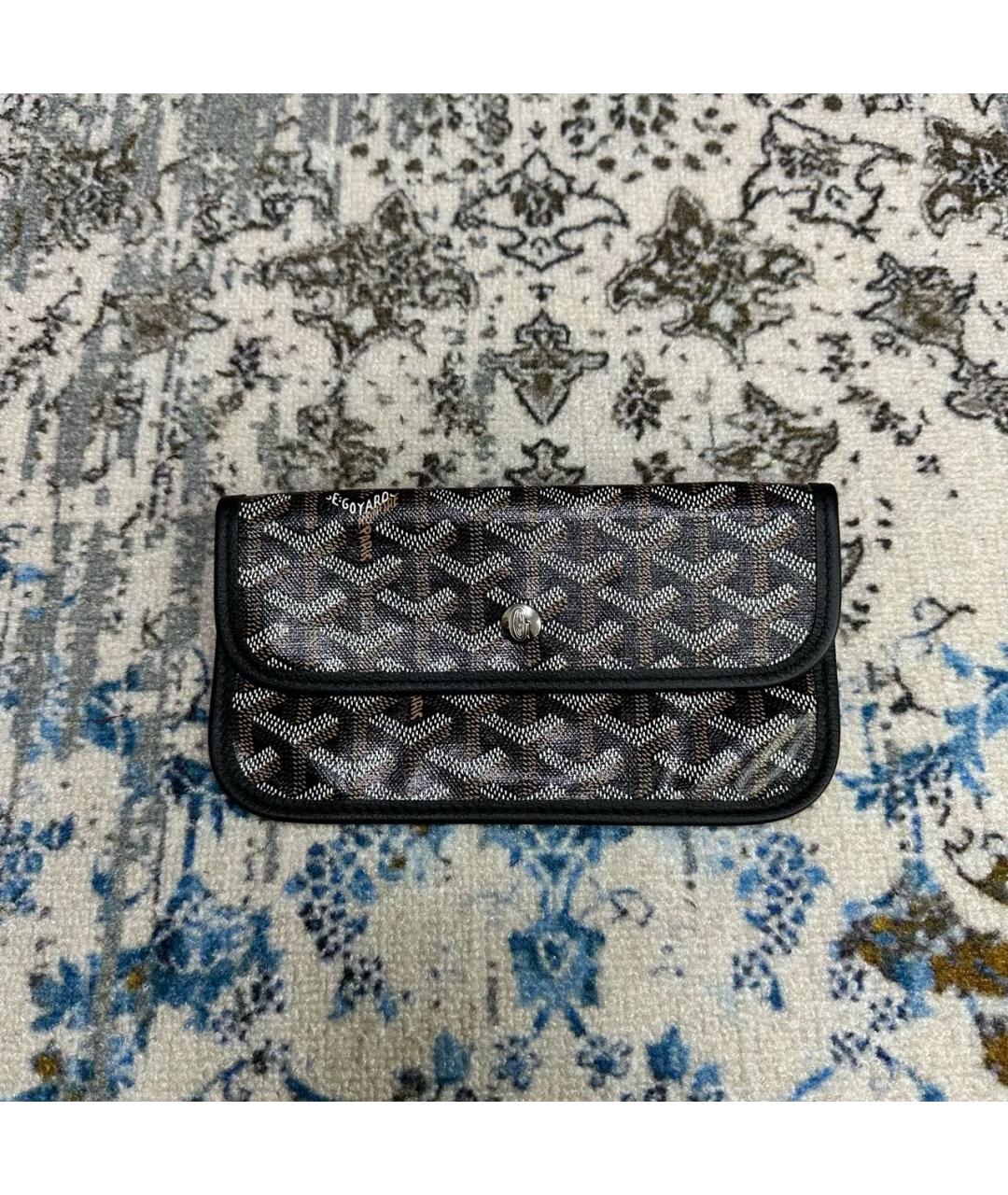 GOYARD Черный кошелек, фото 7
