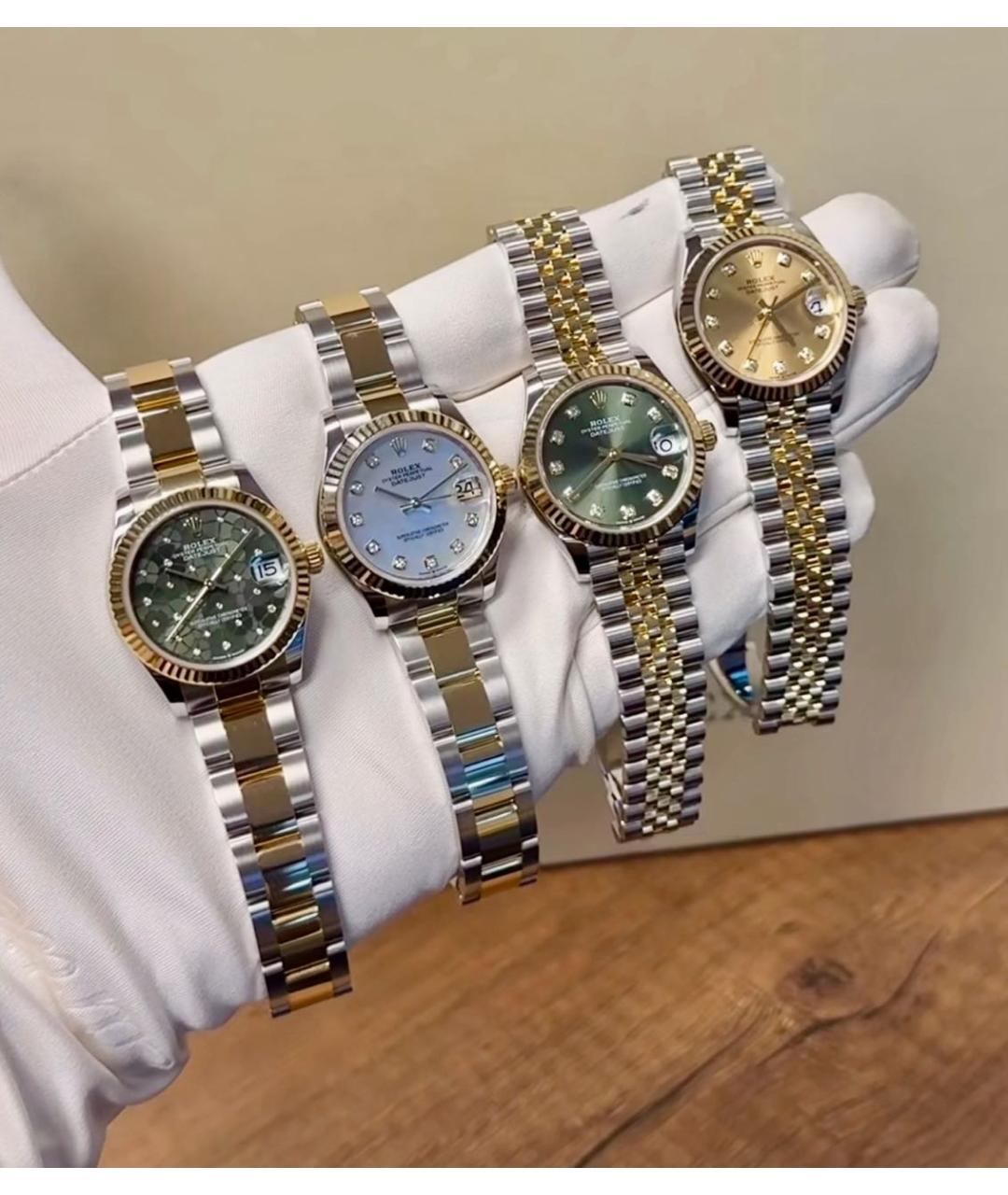 ROLEX Часы из желтого золота, фото 7