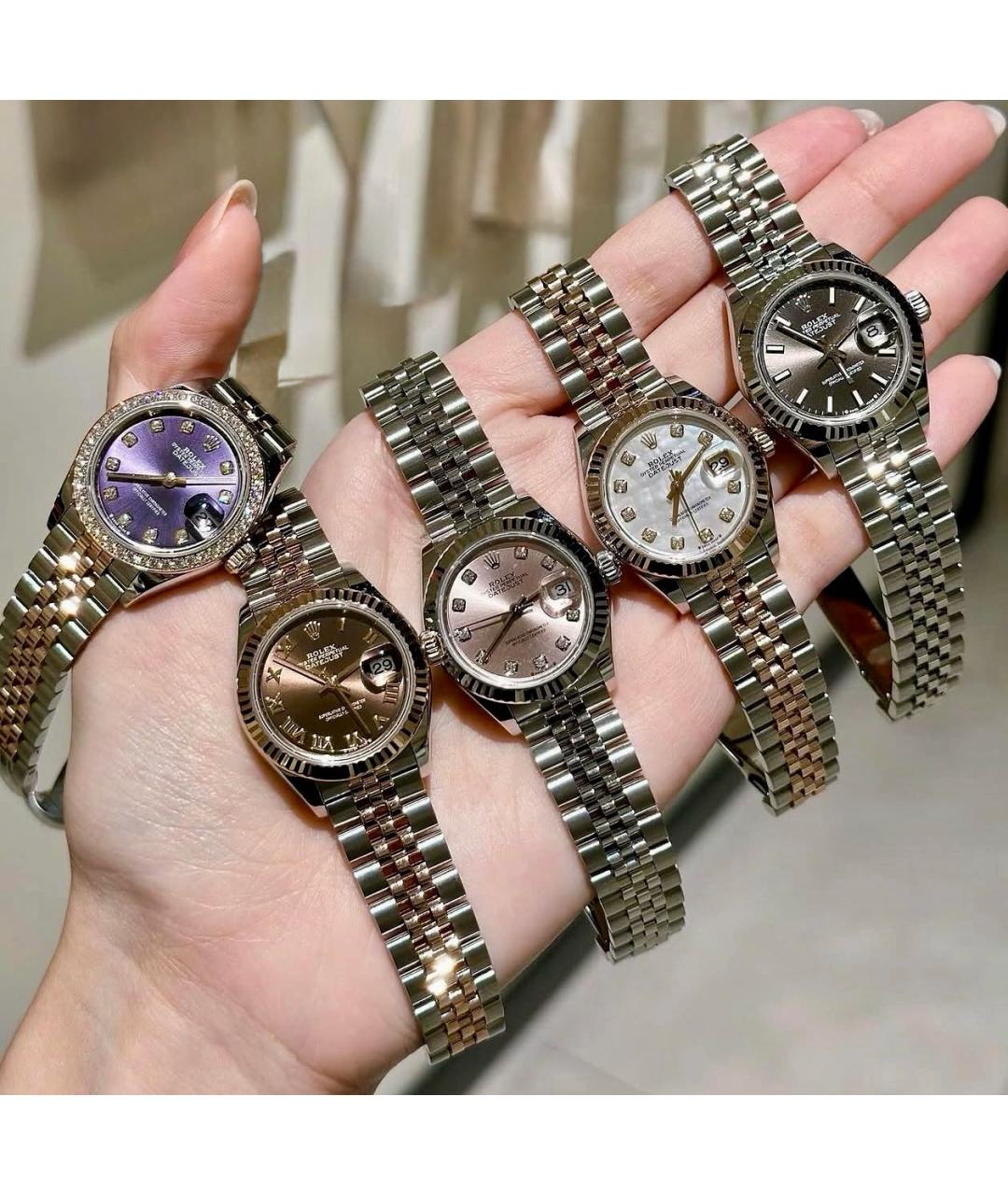 ROLEX Часы из желтого золота, фото 8