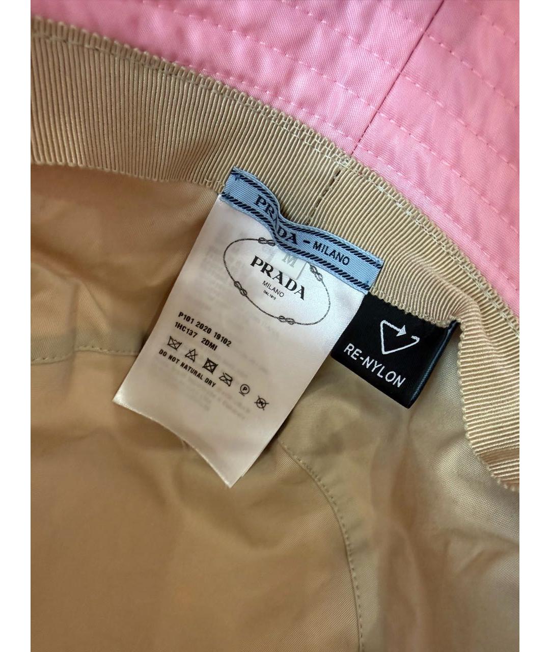 PRADA Розовая панама, фото 4