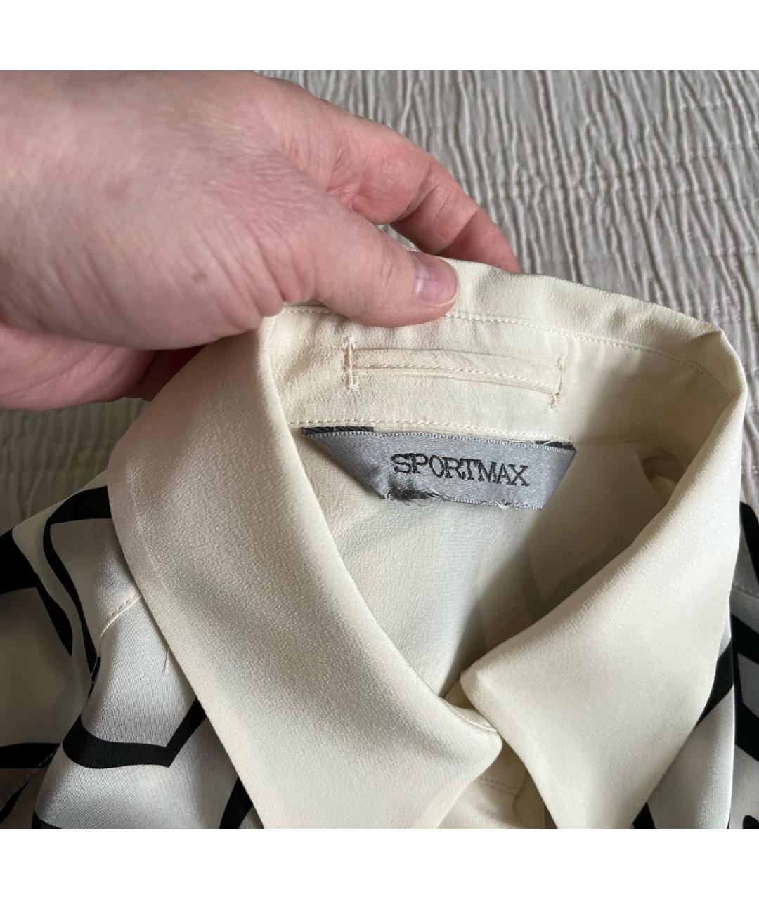 SPORTMAX Мульти вискозная блузы, фото 8