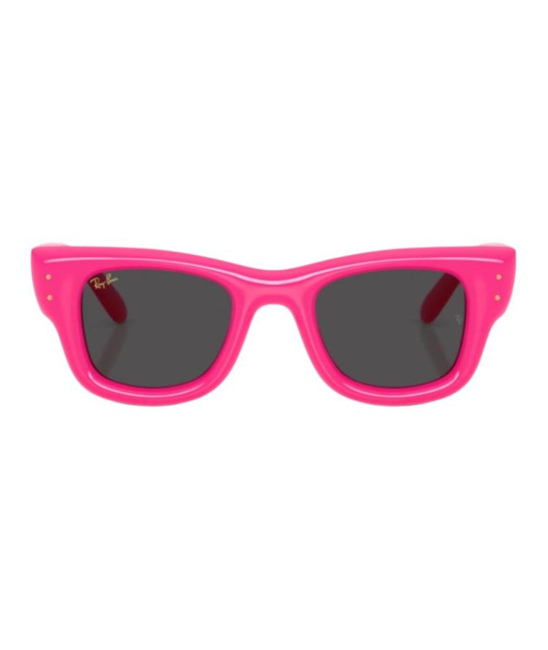 RAY BAN Фуксия пластиковые солнцезащитные очки, фото 2