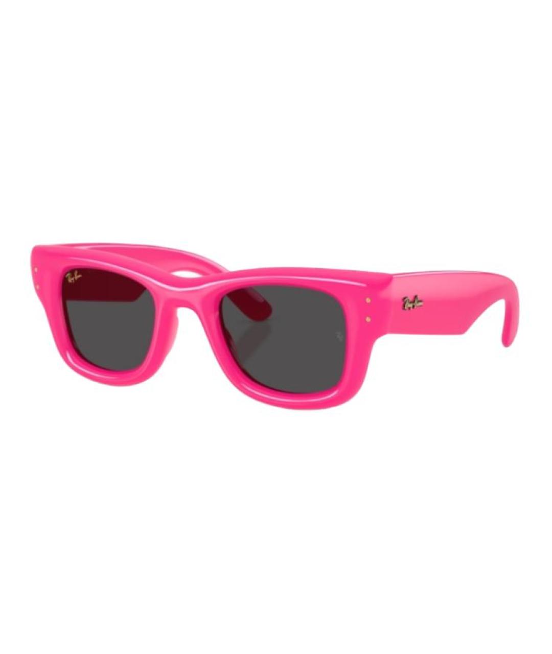 RAY BAN Фуксия пластиковые солнцезащитные очки, фото 1