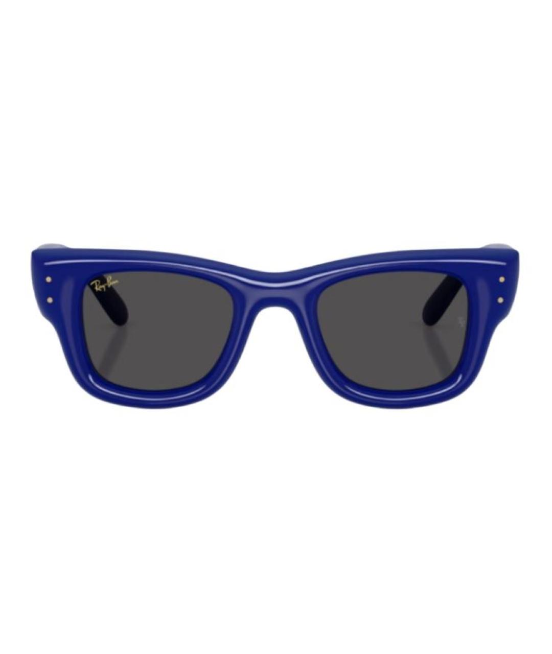 RAY BAN Синие пластиковые солнцезащитные очки, фото 2