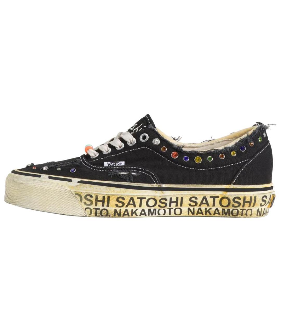 VANS Черные текстильные кроссовки, фото 5