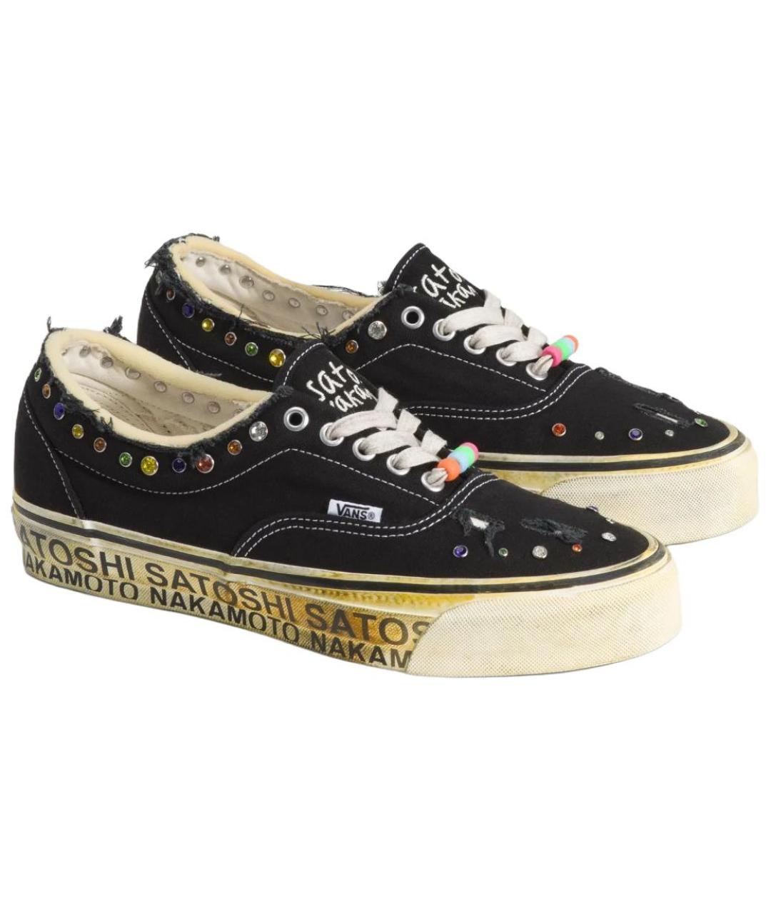 VANS Черные текстильные кроссовки, фото 2